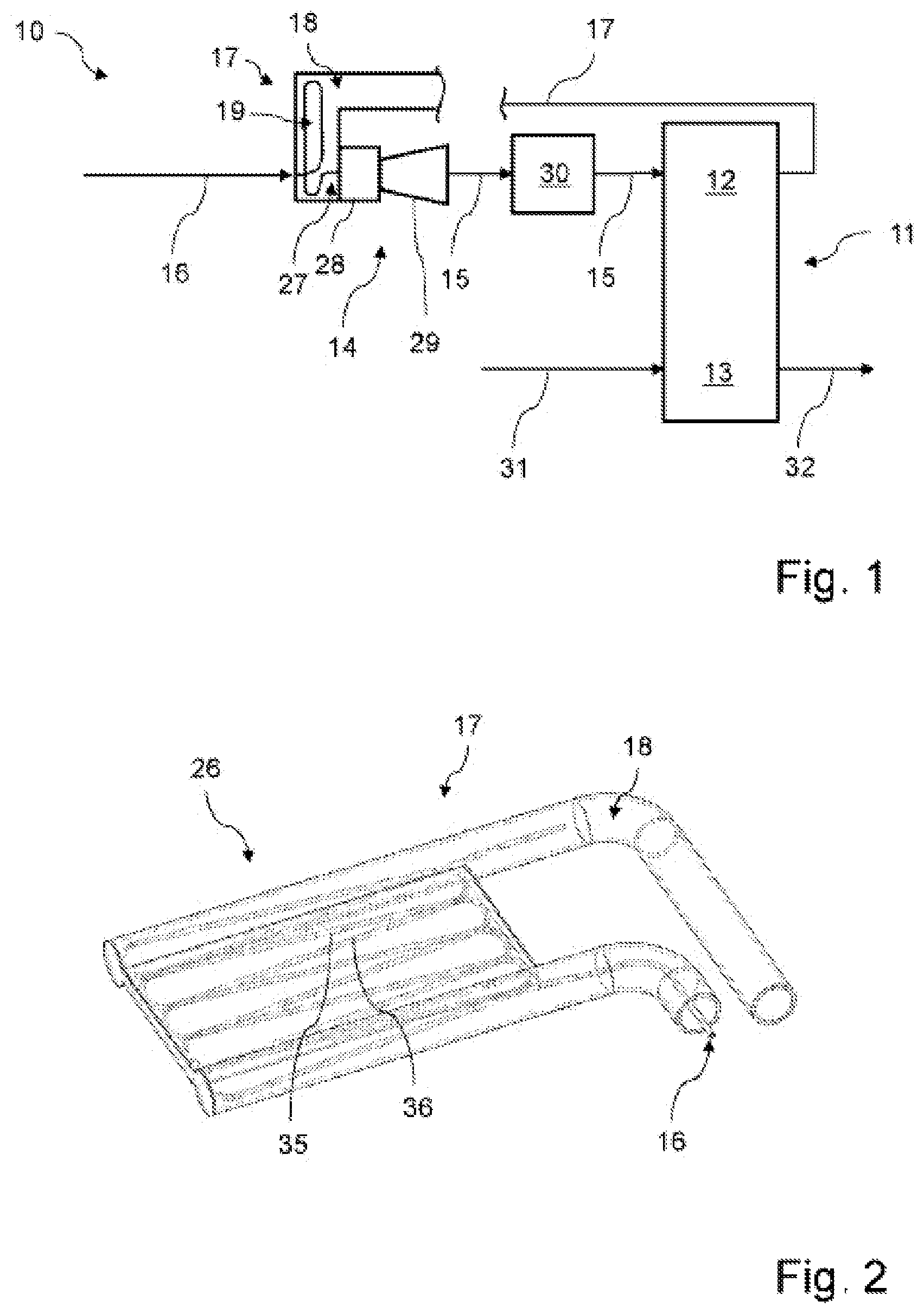 Patent US12308488 Figure 1 – Fuel cell system