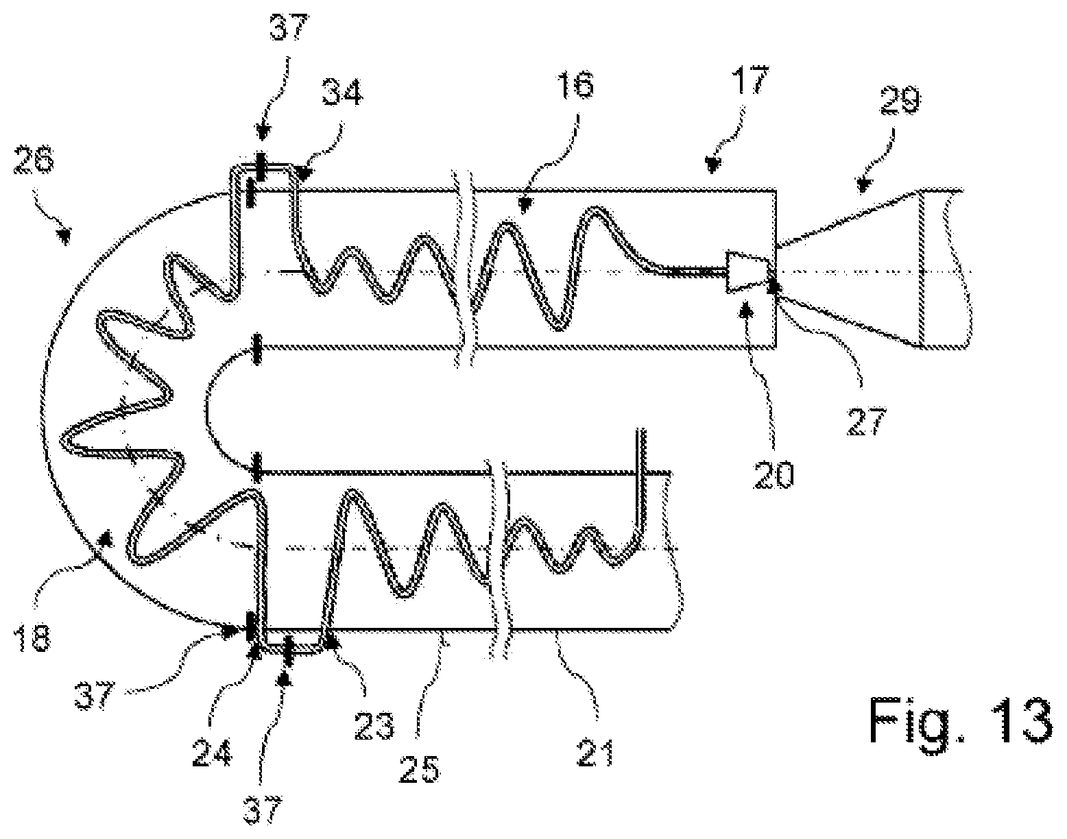 Patent US12308488 Figure 7 – Fuel cell system