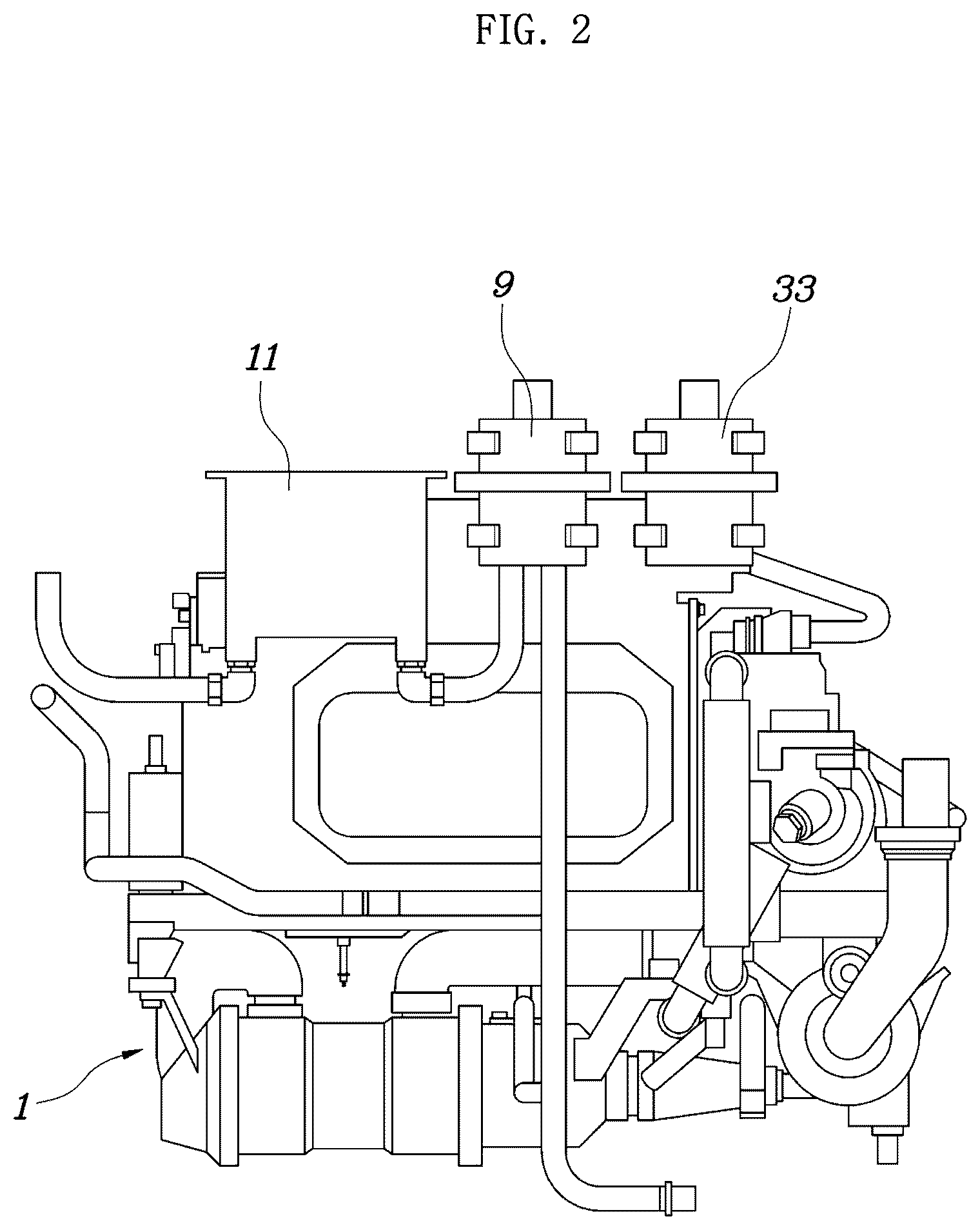Patent US12308496 Figure 2 – Fuel cell power generation facility