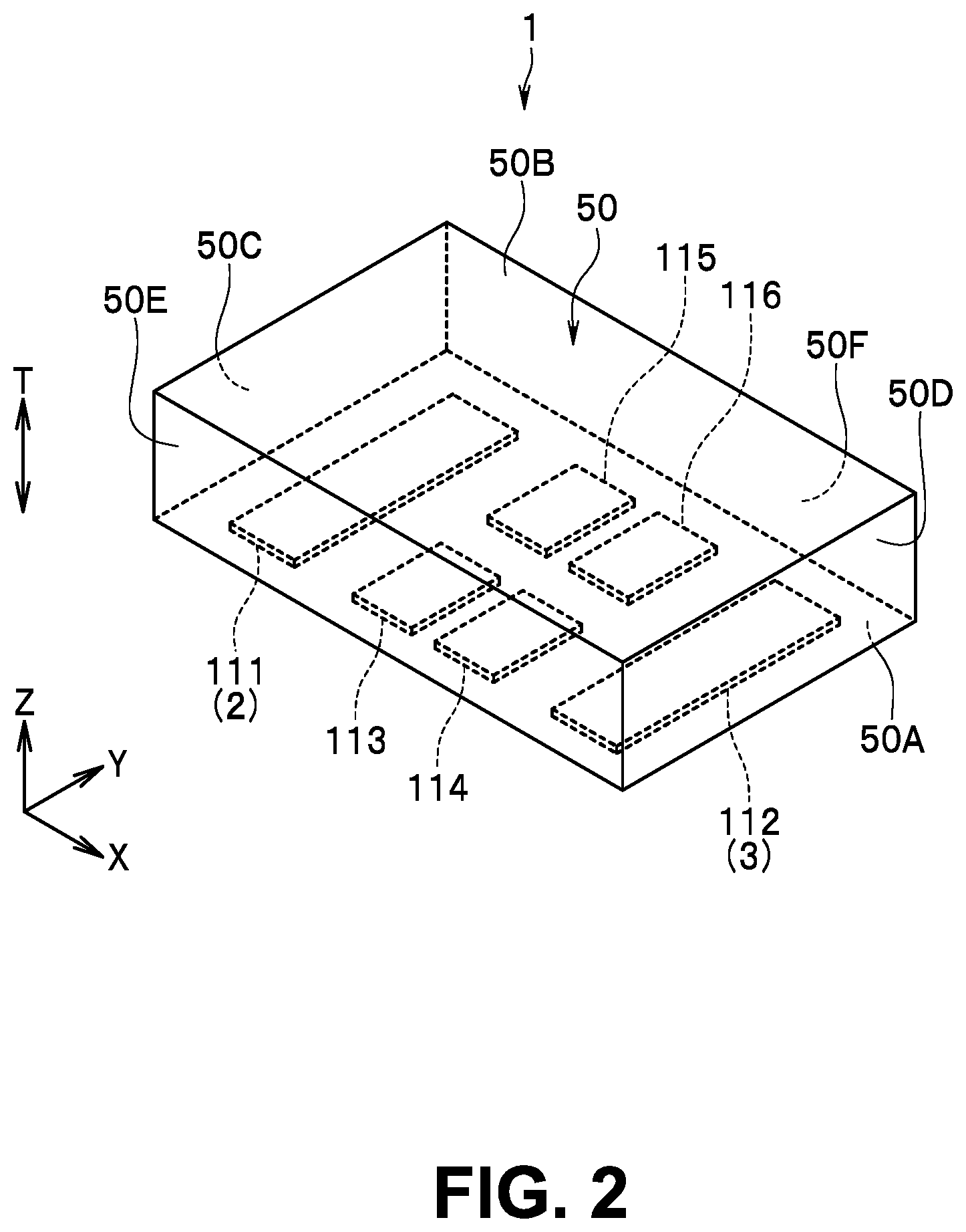 Patent US12308502 Figure 2 – Multilayered filter device