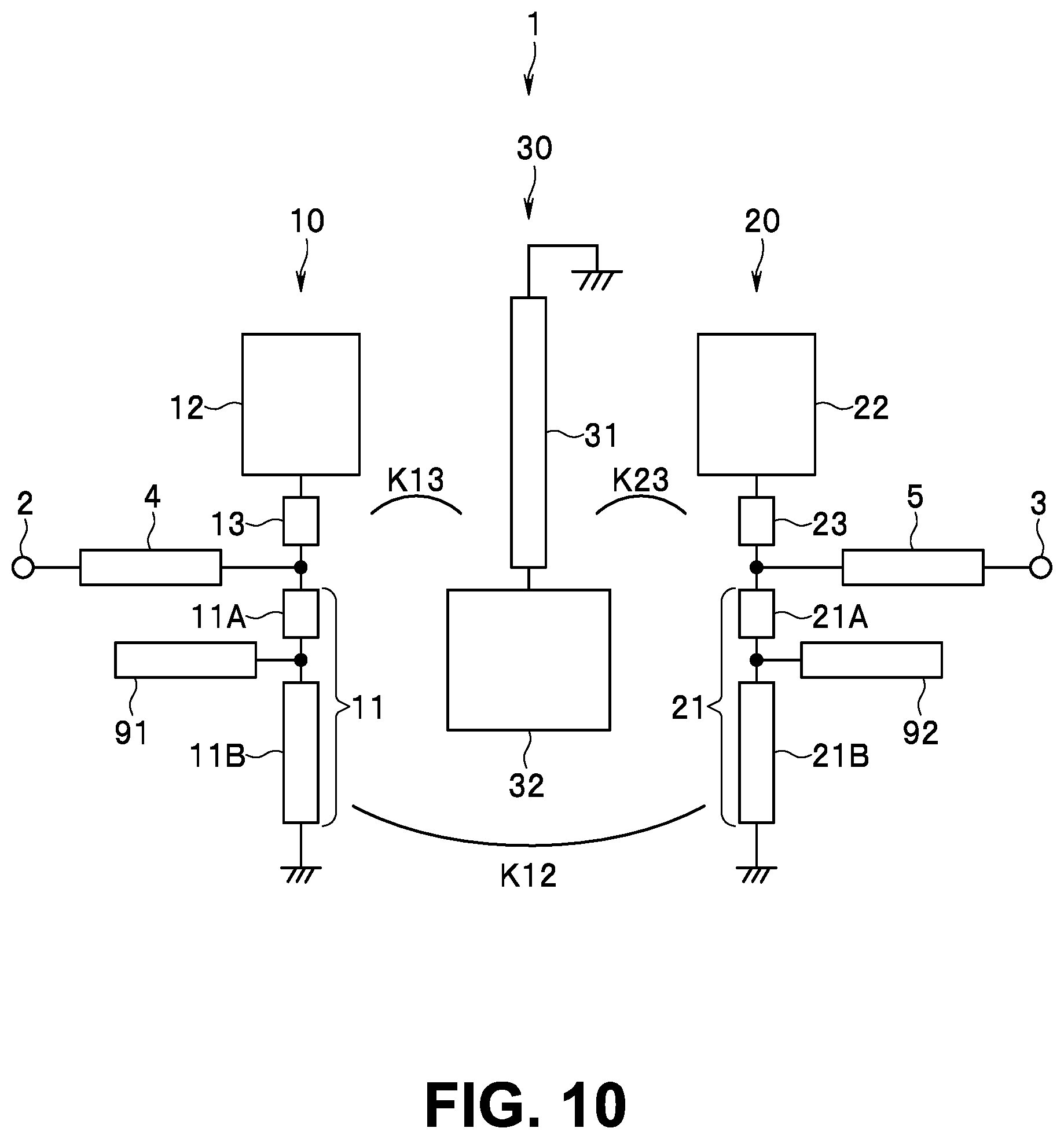 Patent US12308502 Figure 10 – Multilayered filter device