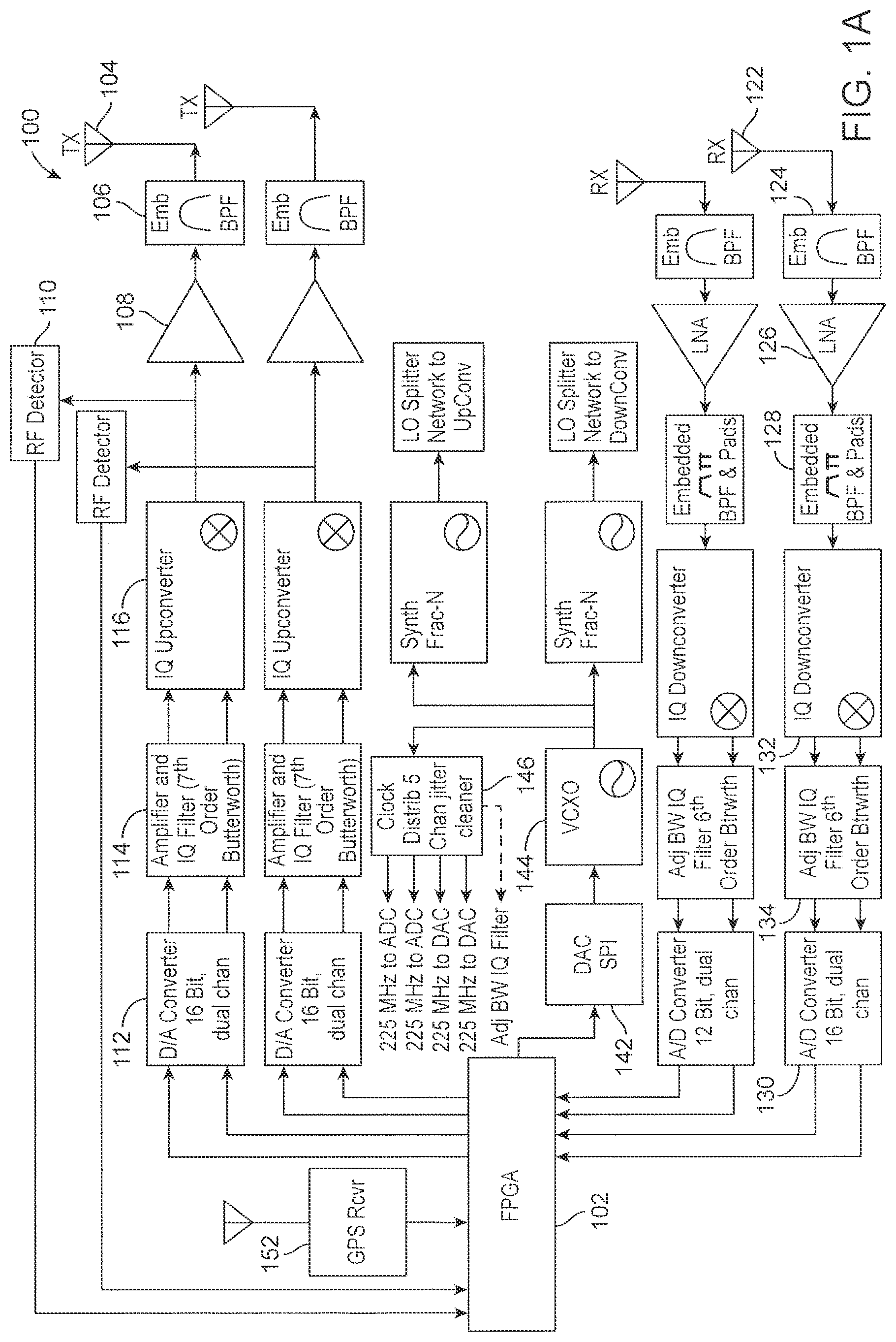 Patent US12308504 Figure 1 – Coaxial RF dual-polarized waveguide filter and method