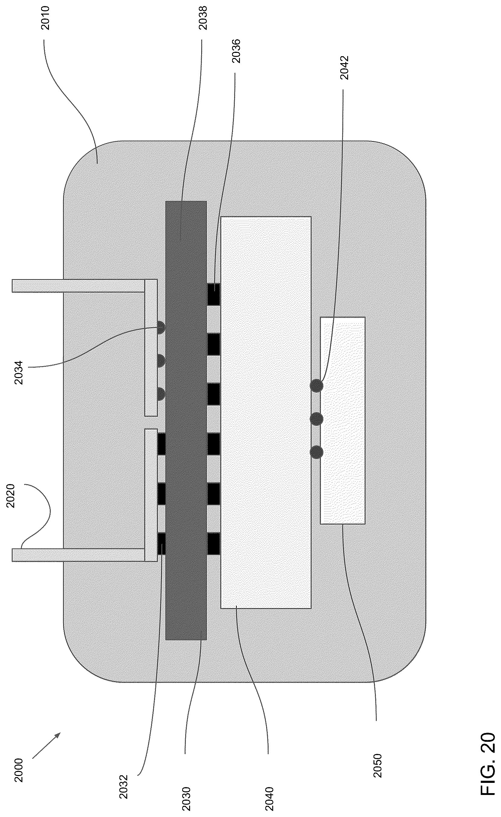 Patent US12308505 Figure 19 – Connecting electrical circuitry in a quantum computing system