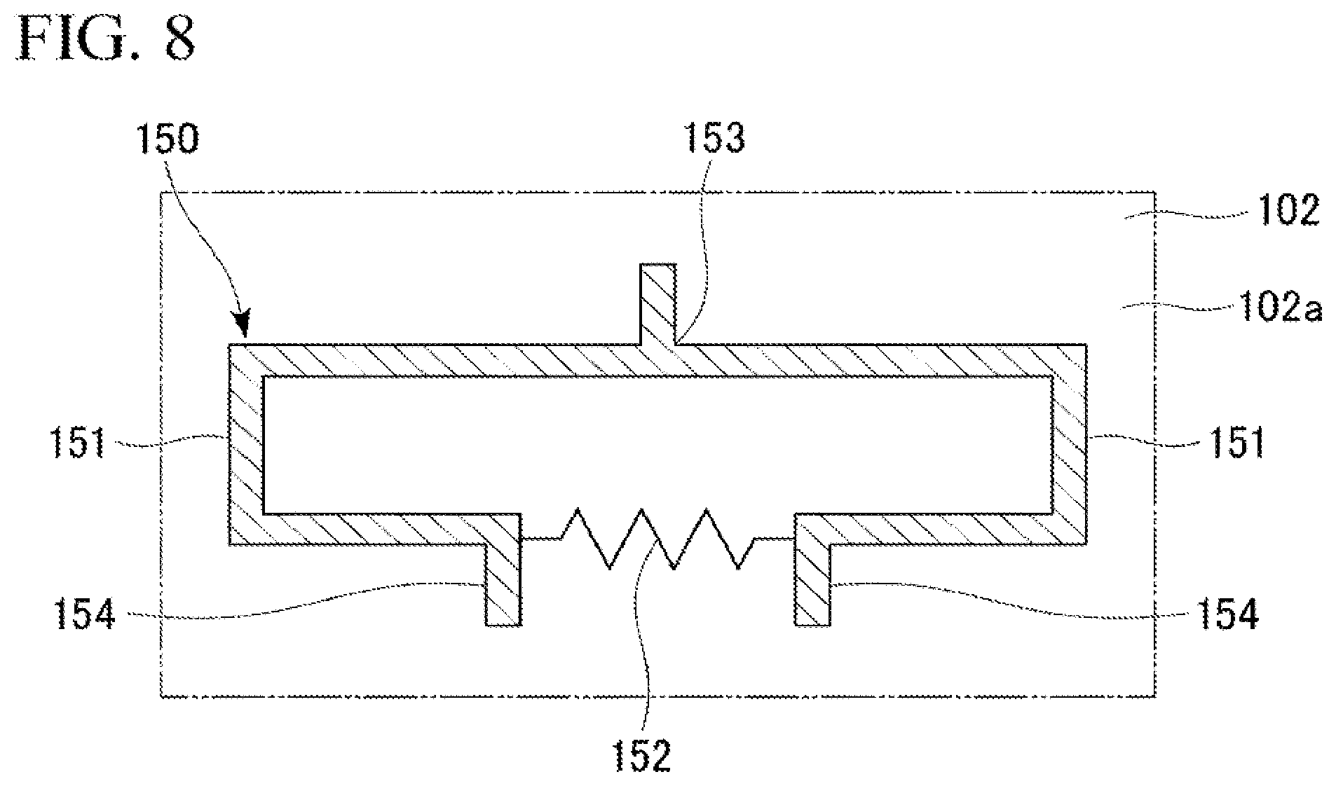 Patent US12308506 Figure 8 – Splitter-combiner and cascade connection circuit