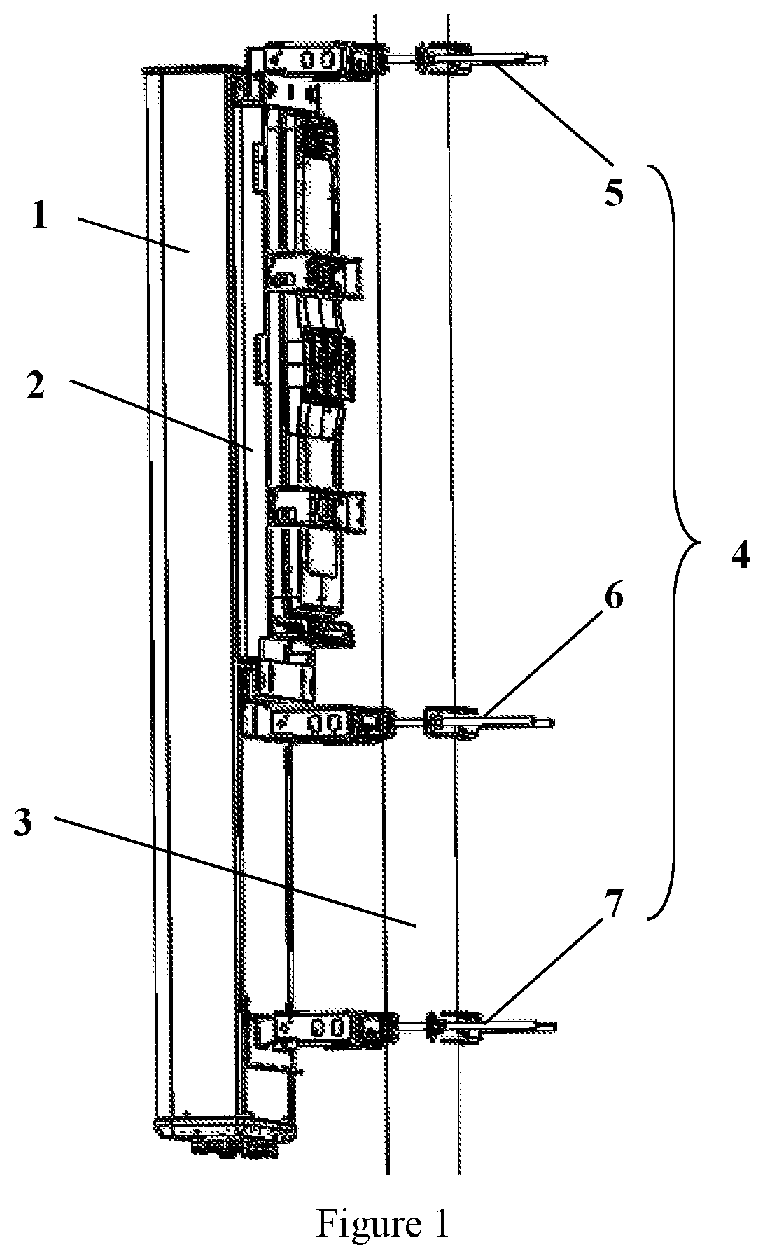 Patent US12308508 Figure 1 – Antenna mounting kit for integrated base station antenna
