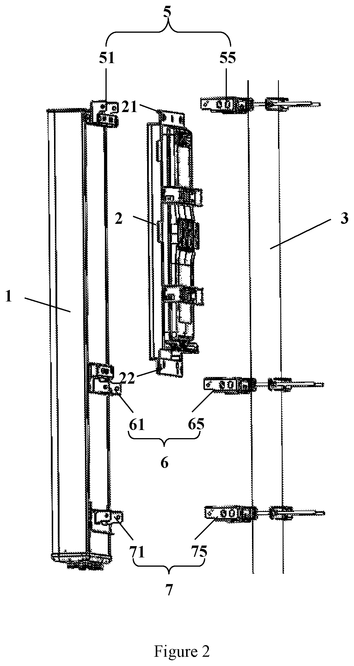 Patent US12308508 Figure 2 – Antenna mounting kit for integrated base station antenna