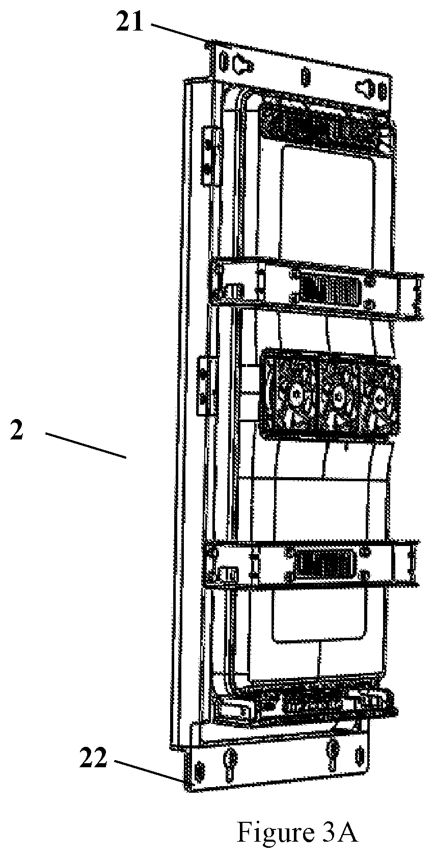 Patent US12308508 Figure 3 – Antenna mounting kit for integrated base station antenna