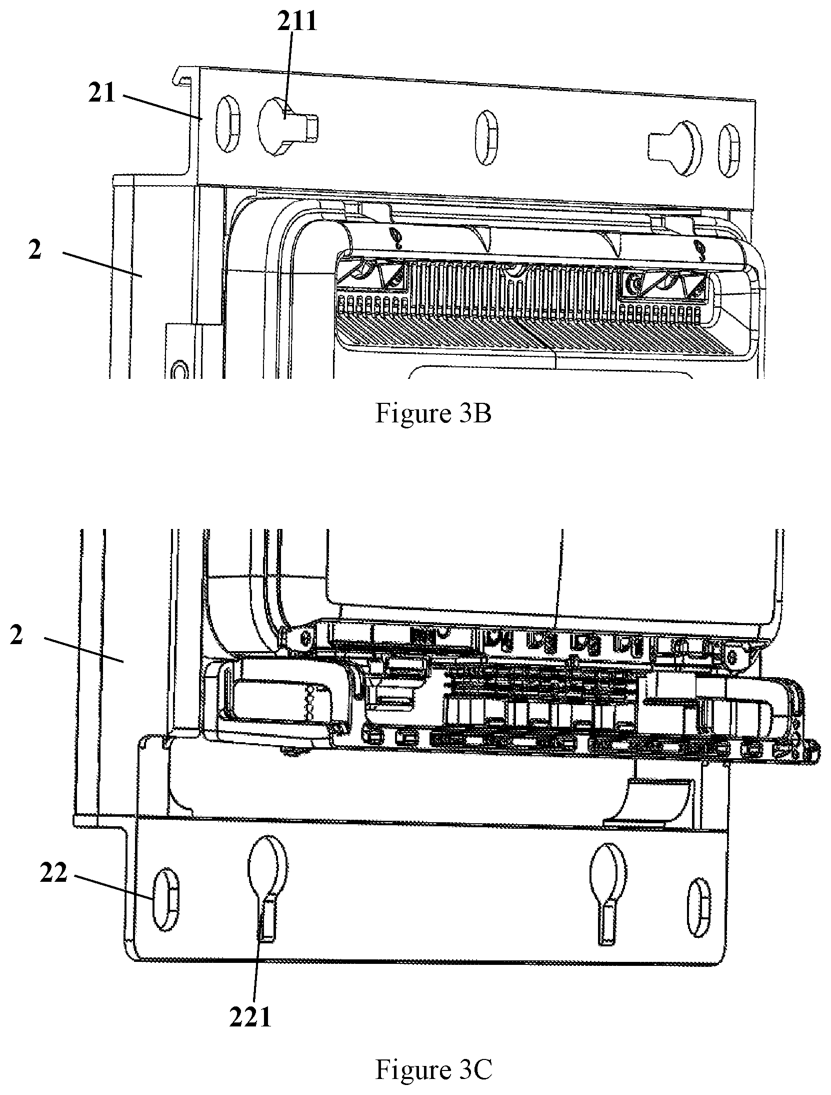 Patent US12308508 Figure 4 – Antenna mounting kit for integrated base station antenna
