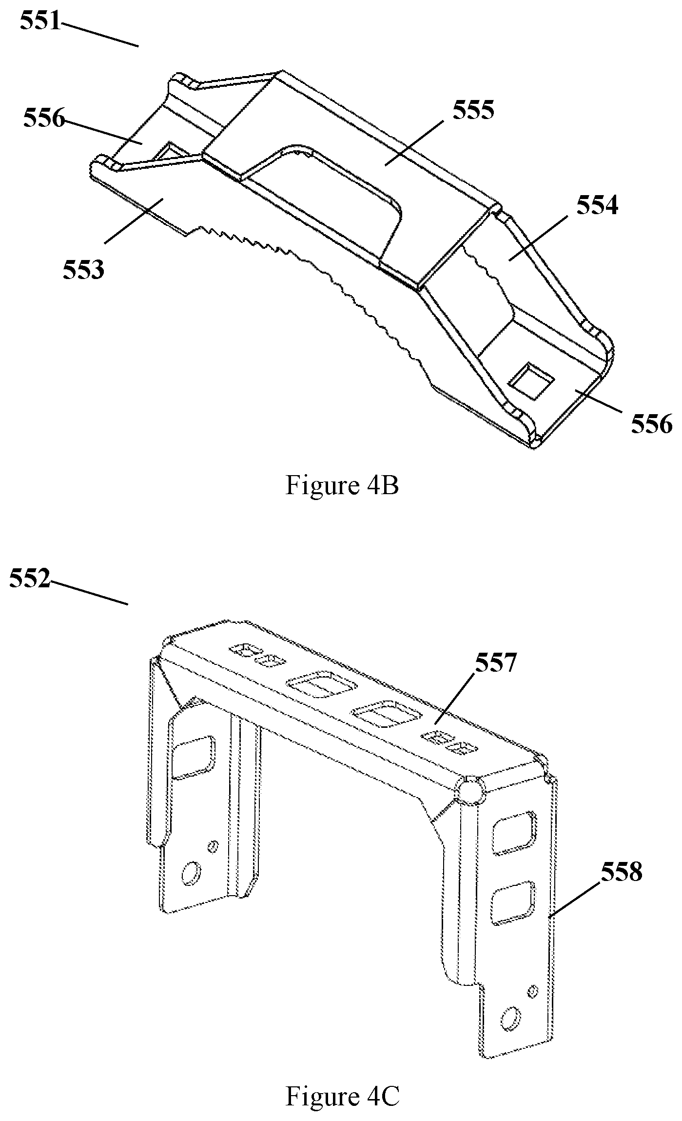 Patent US12308508 Figure 6 – Antenna mounting kit for integrated base station antenna