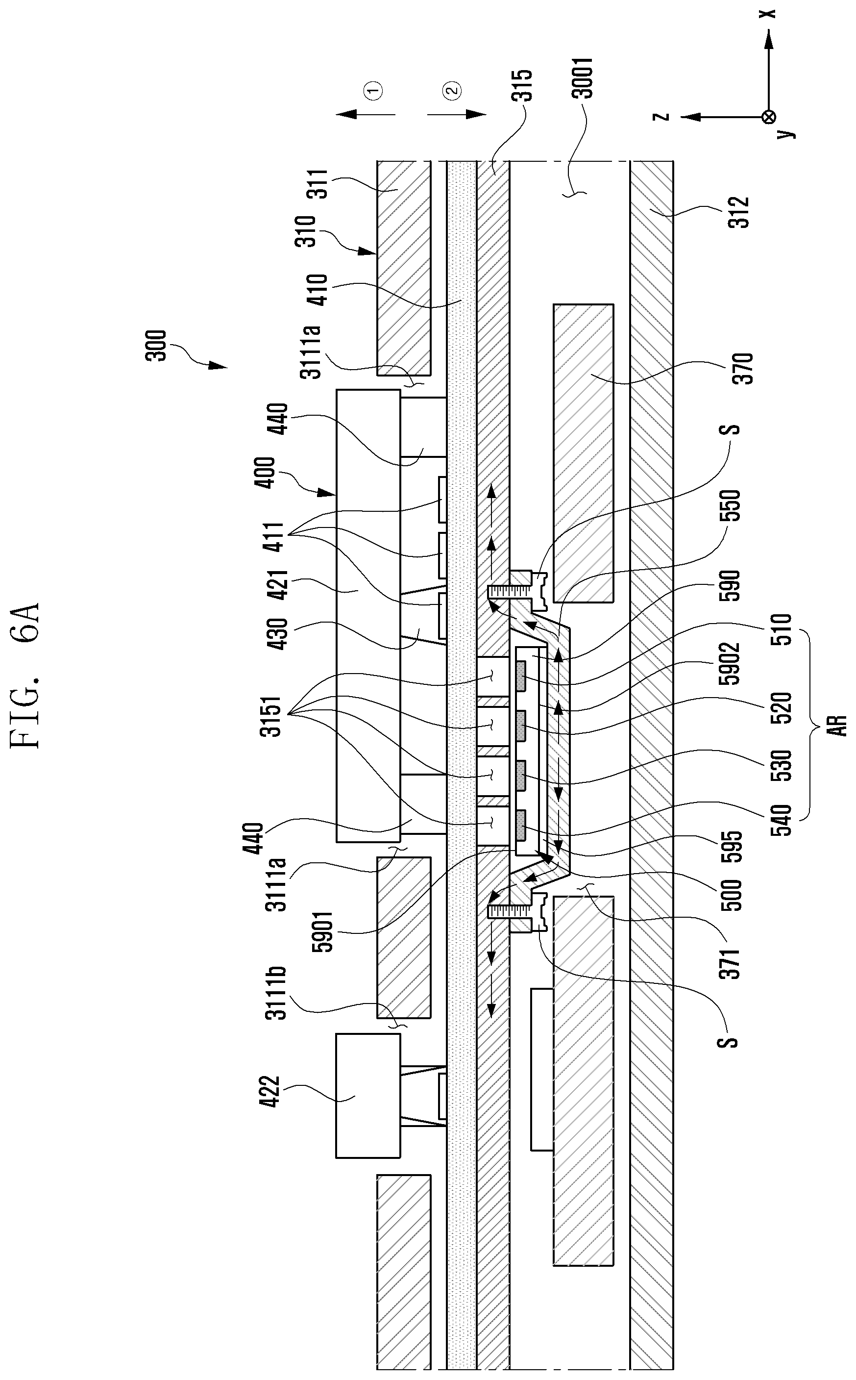 Patent US12308509 Figure 6 – Antenna and electronic device including same