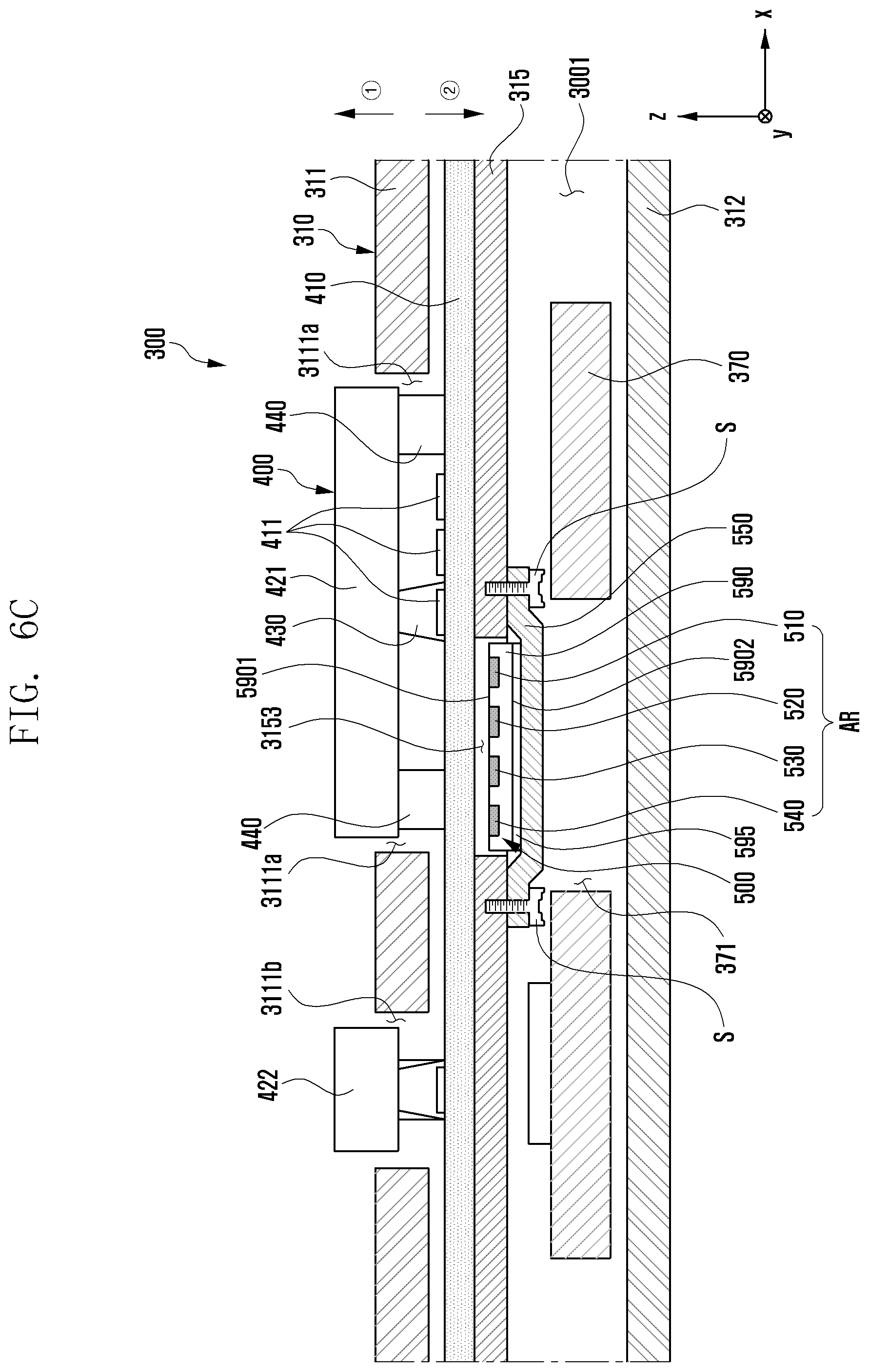 Patent US12308509 Figure 8 – Antenna and electronic device including same