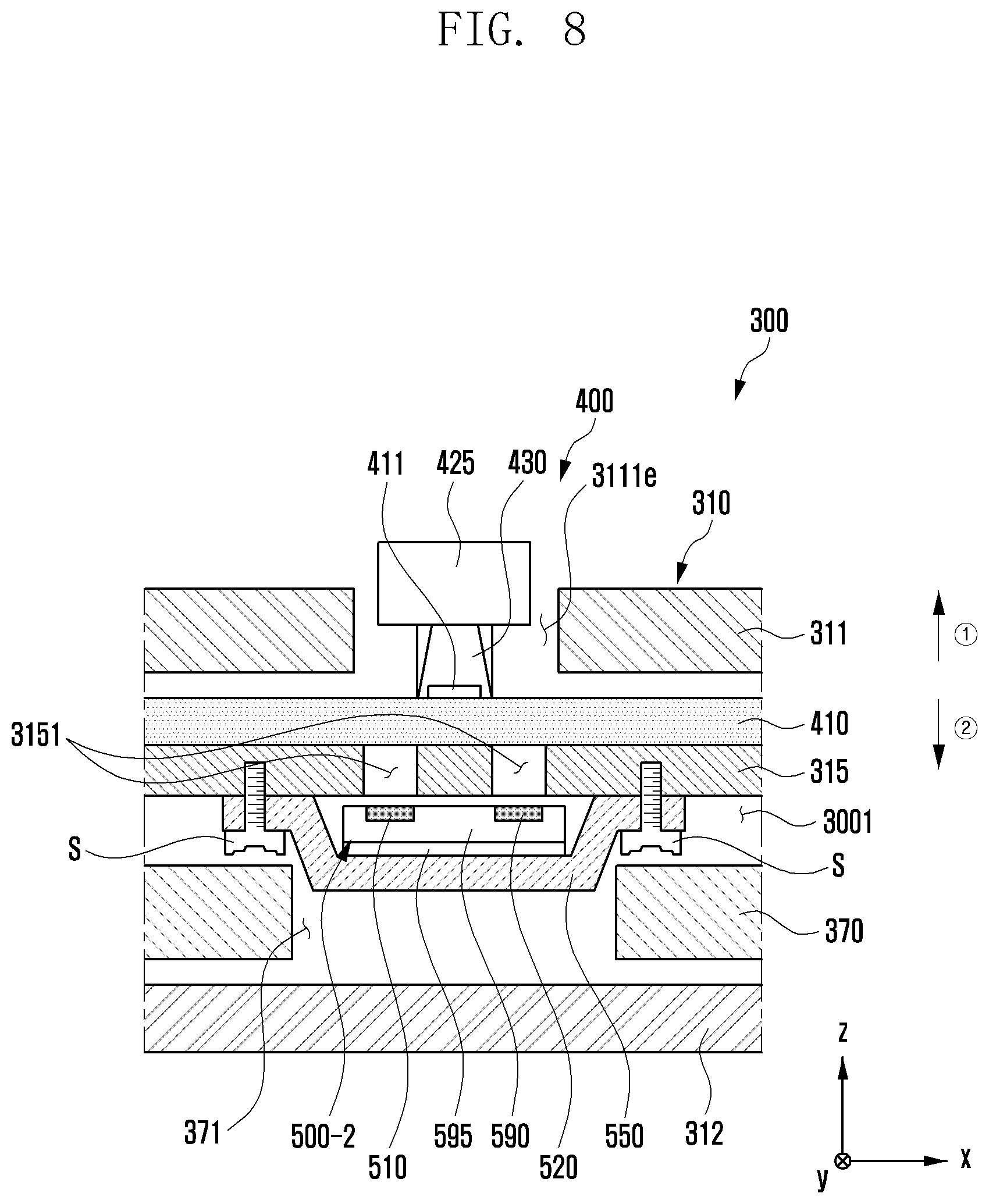 Patent US12308509 Figure 10 – Antenna and electronic device including same