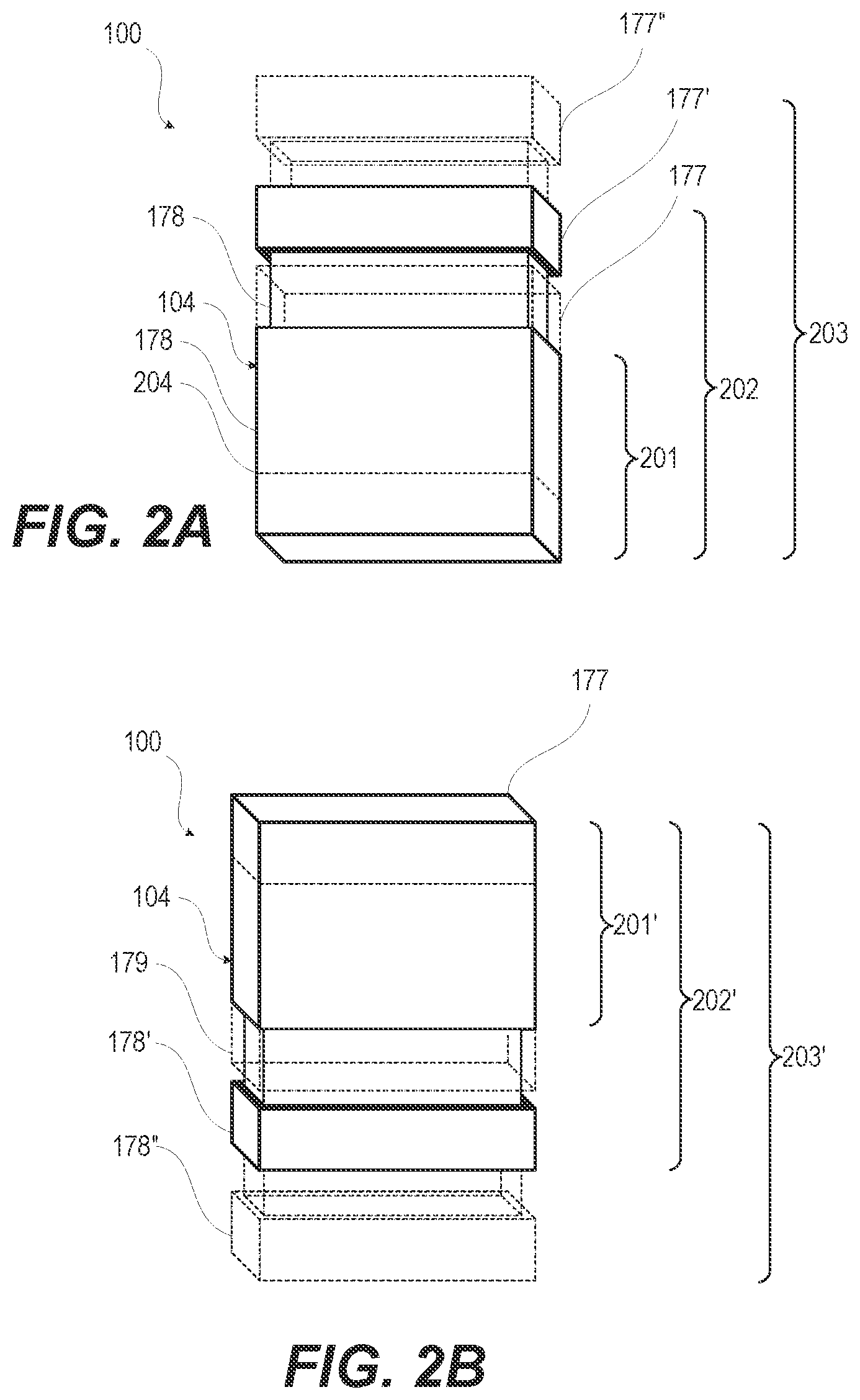 Patent US12308512 Figure 2 – Reconfigurable antenna system for a communication device with expandable form factor