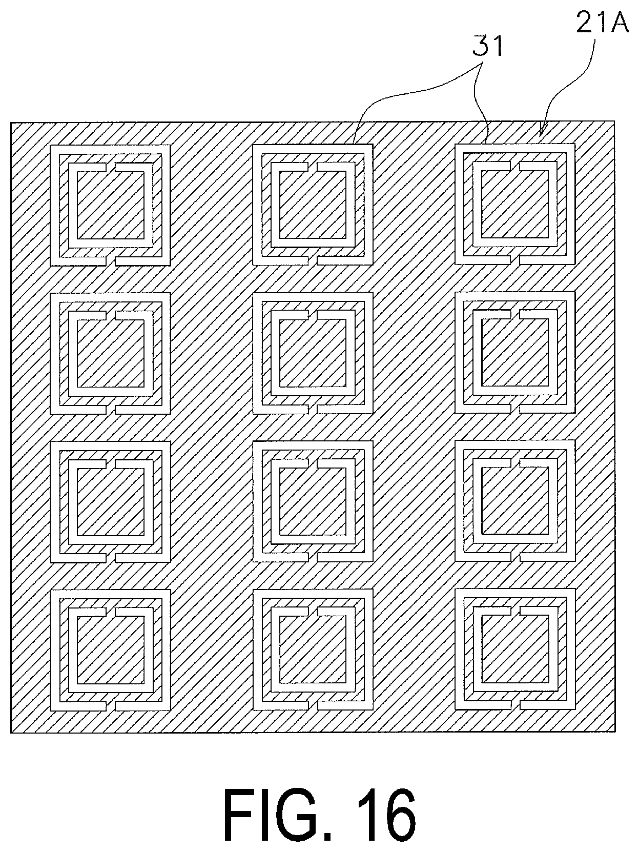 Patent US12308513 Figure 16 – Antenna device