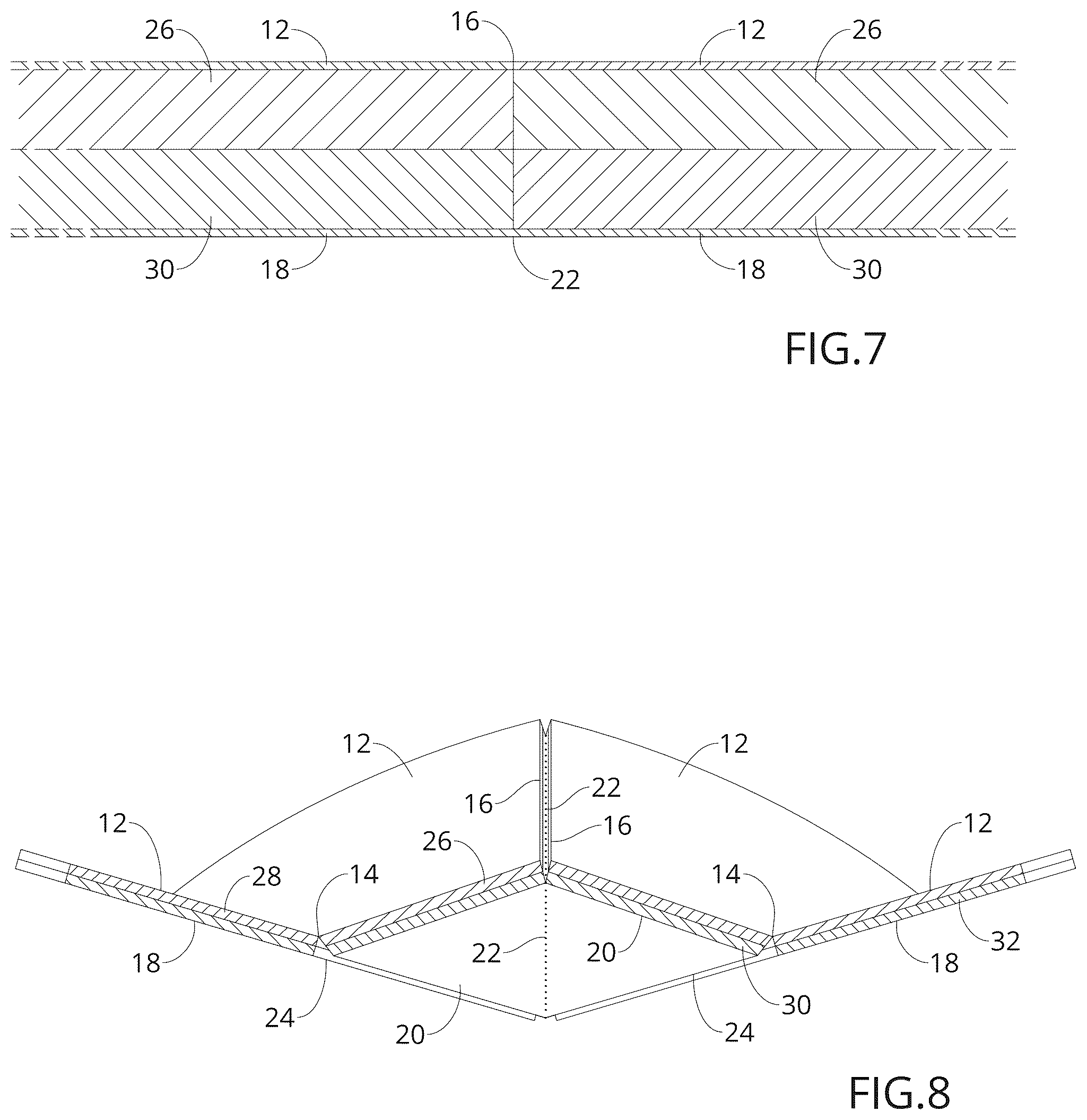 Patent US12308522 Figure 3 – Foldable reflectarray antenna