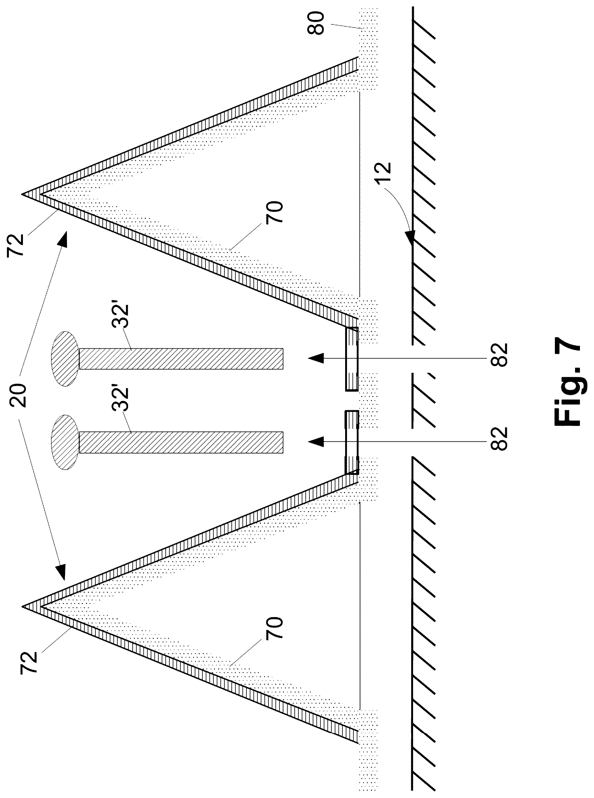 Patent US12308524 Figure 7 – Conformal/omni-directional differential segmented aperture