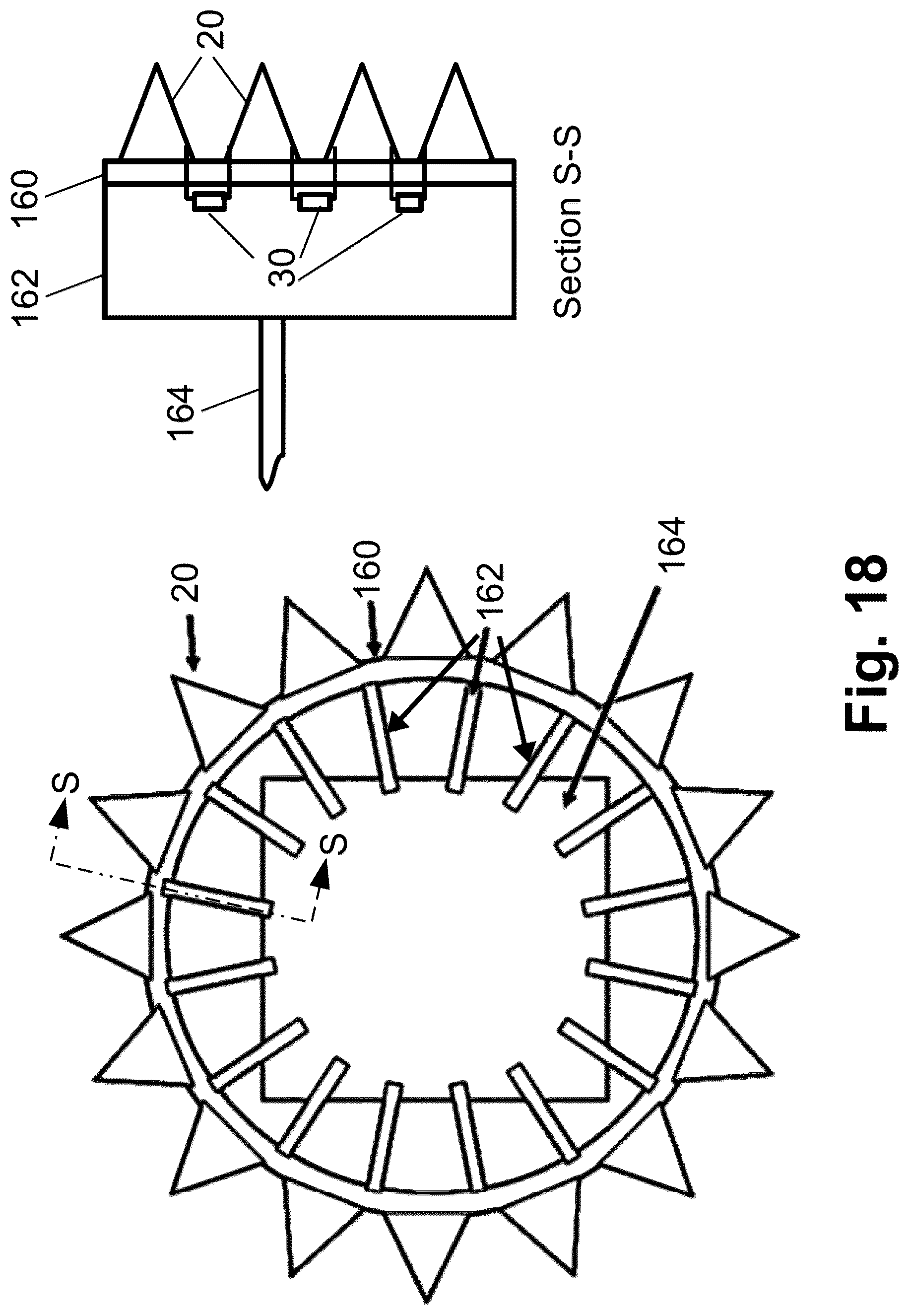 Patent US12308524 Figure 15 – Conformal/omni-directional differential segmented aperture