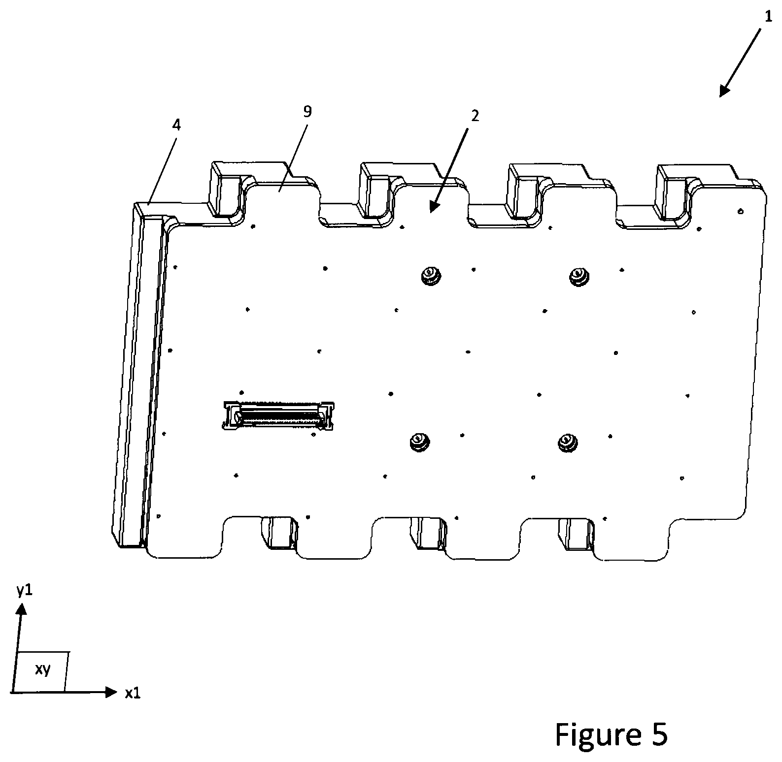 Patent US12308526 Figure 5 – Array antenna