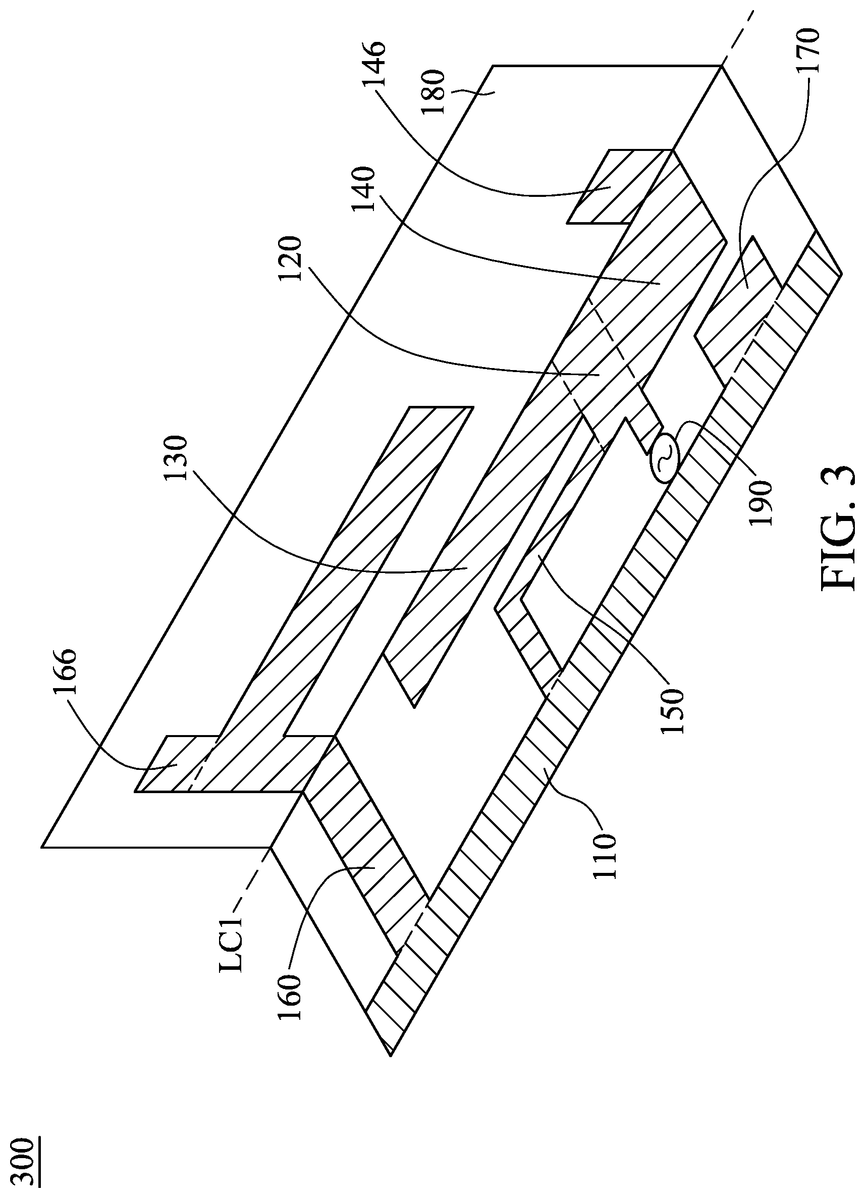 Patent US12308530 Figure 3 – Antenna structure