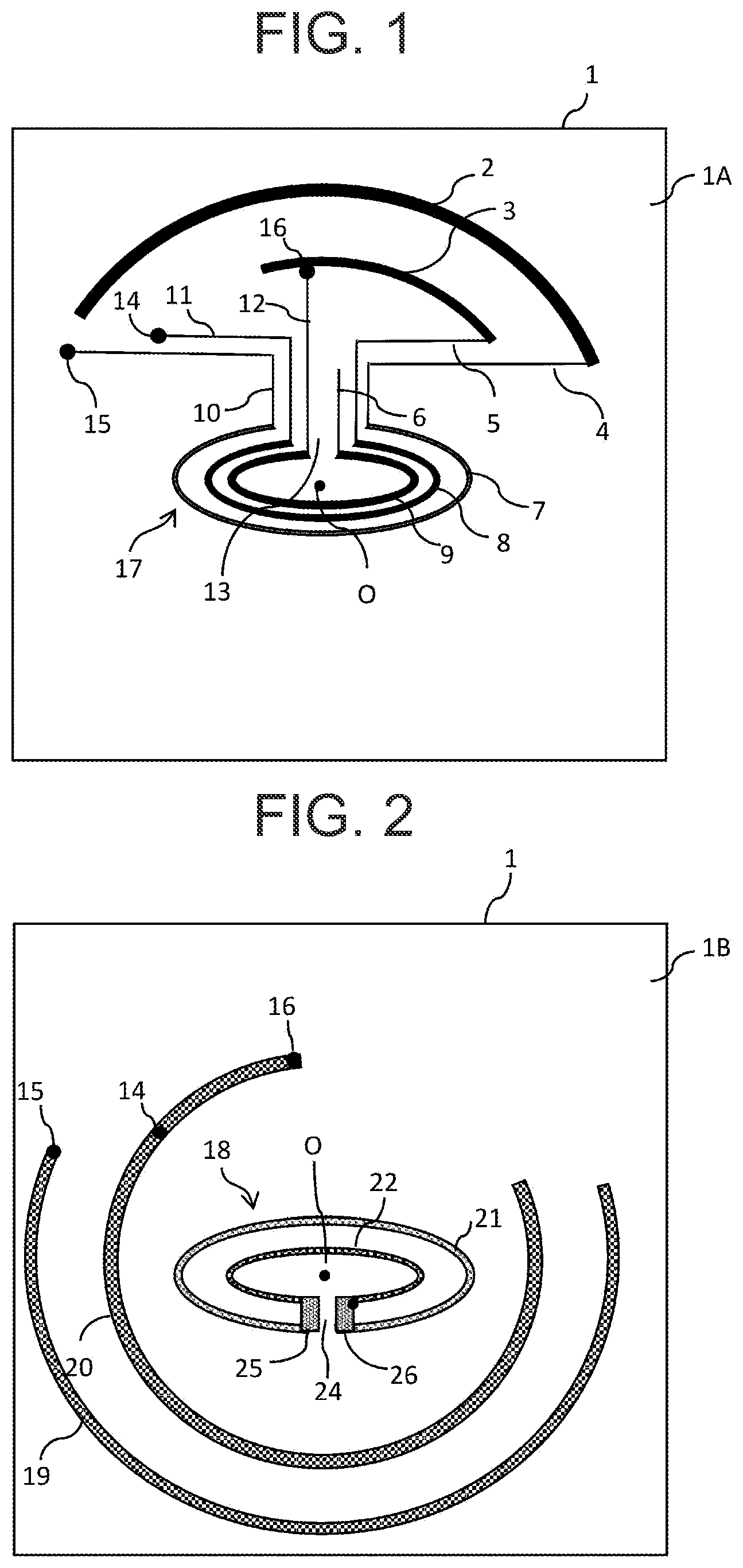 Patent US12308534 Figure 1 – Antenna device