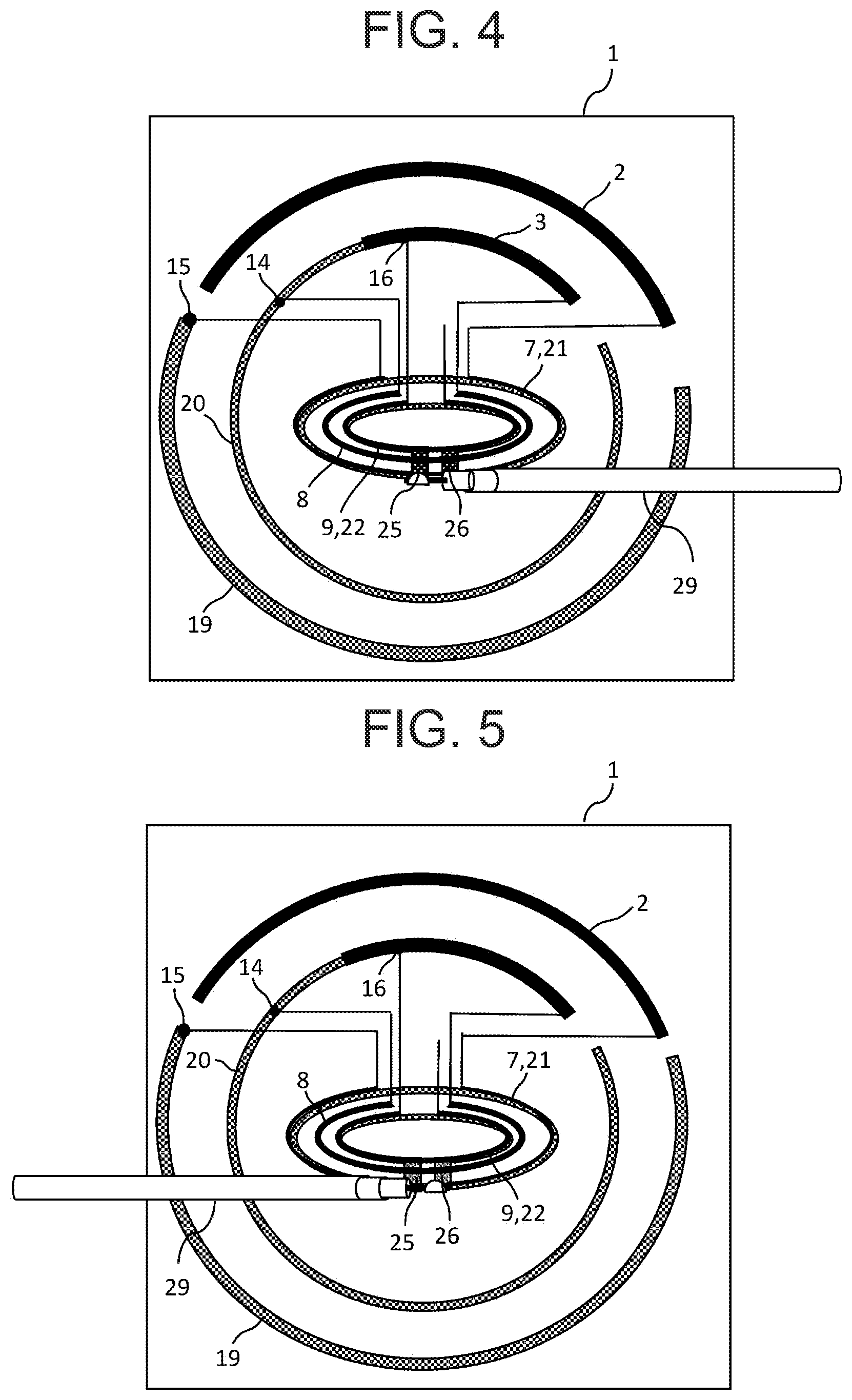 Patent US12308534 Figure 3 – Antenna device