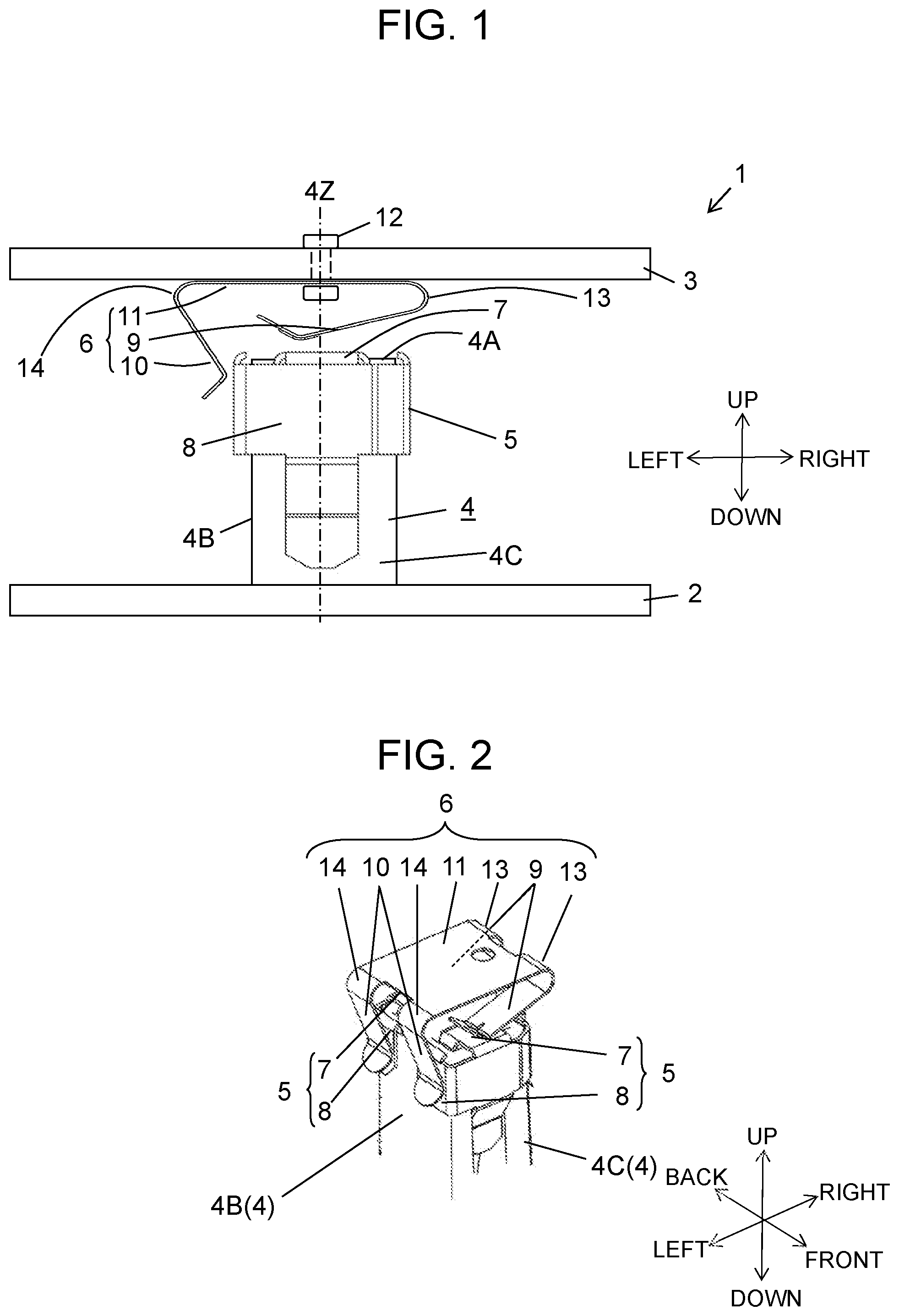 Patent US12308536 Figure 1 – Connection device providing multidirectional contacts