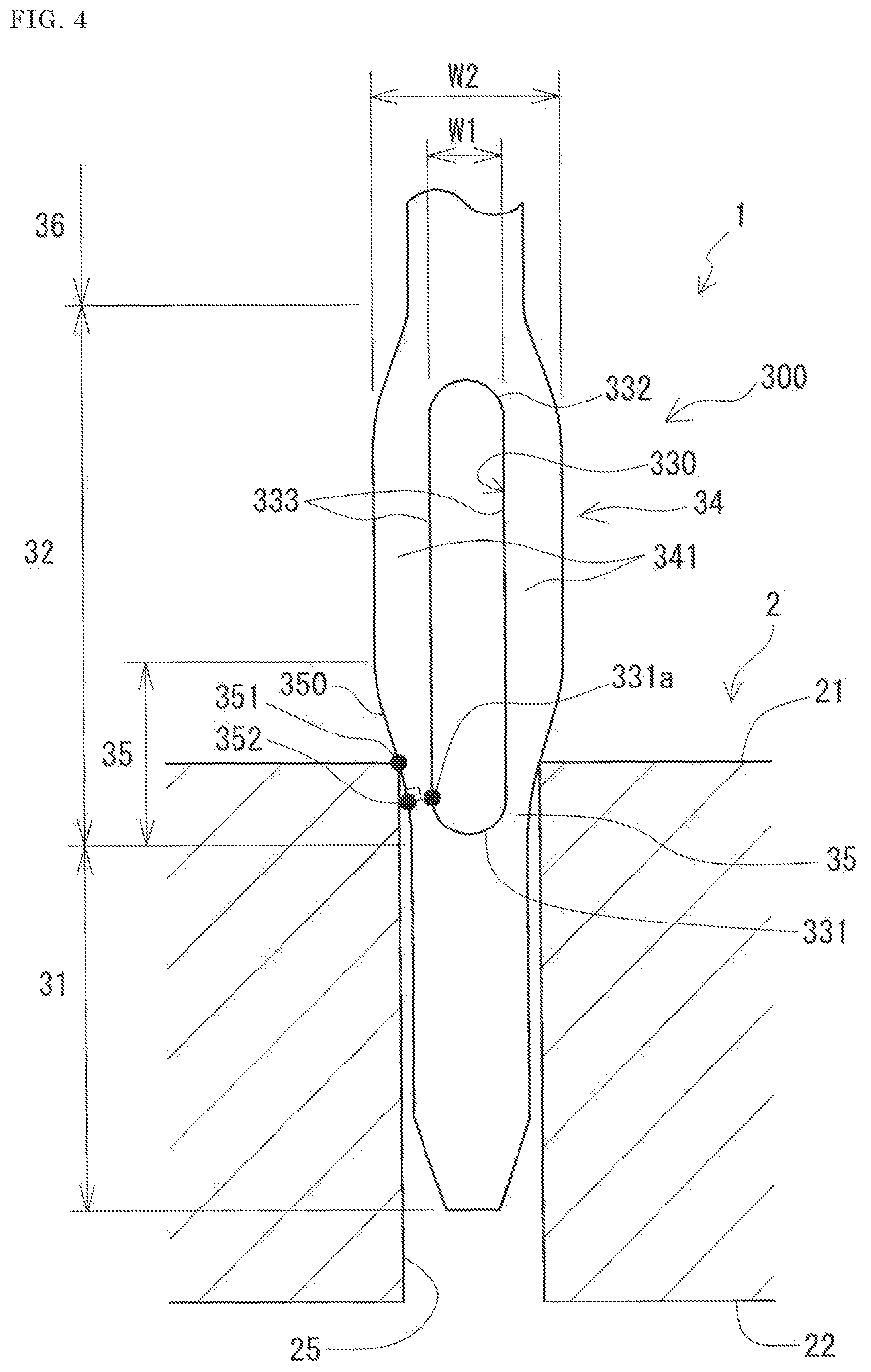 Patent US12308539 Figure 4 – Assembly parts for connector device and connector device