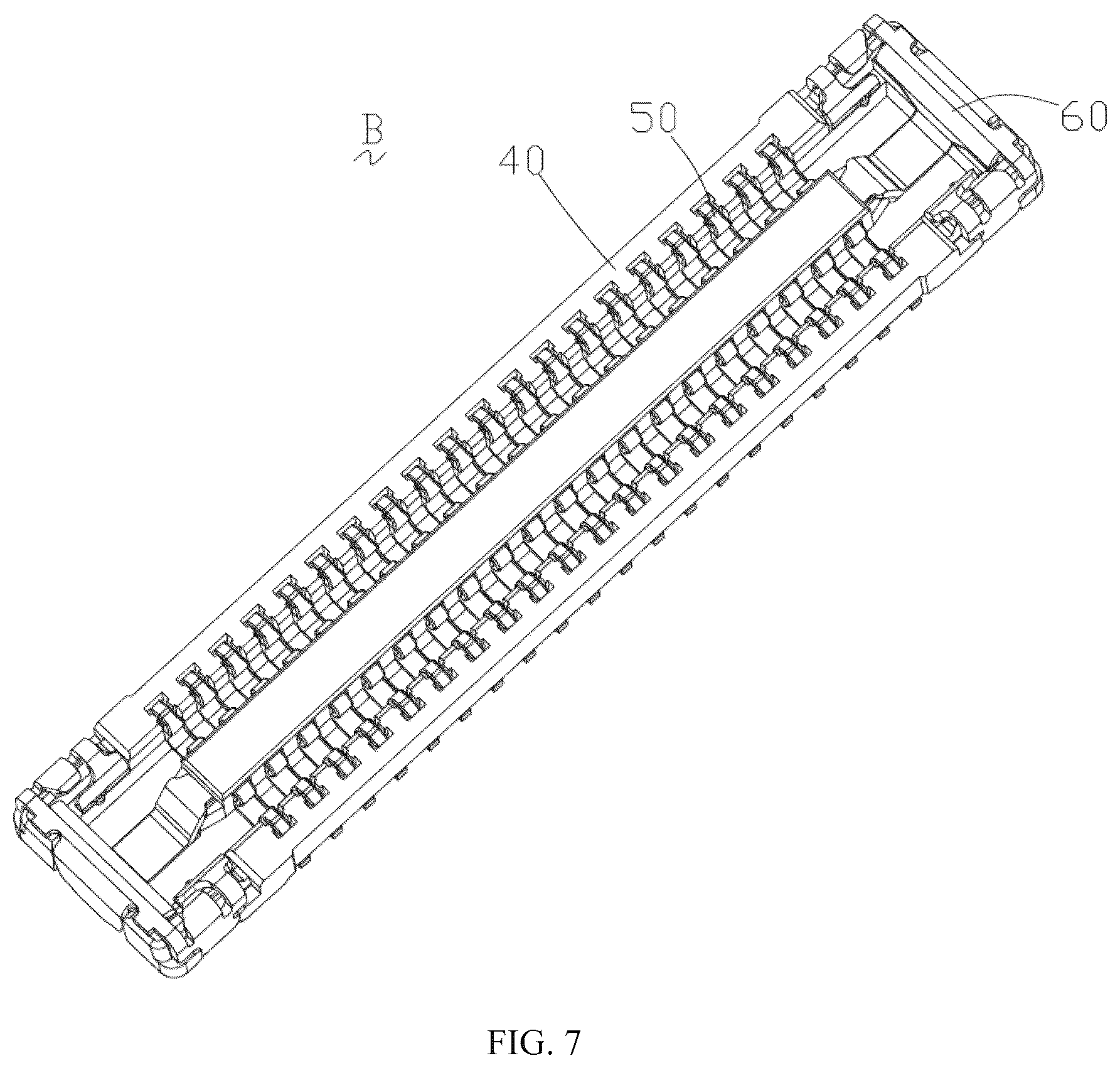 Patent US12308541 Figure 6 – Board-to-board socket
