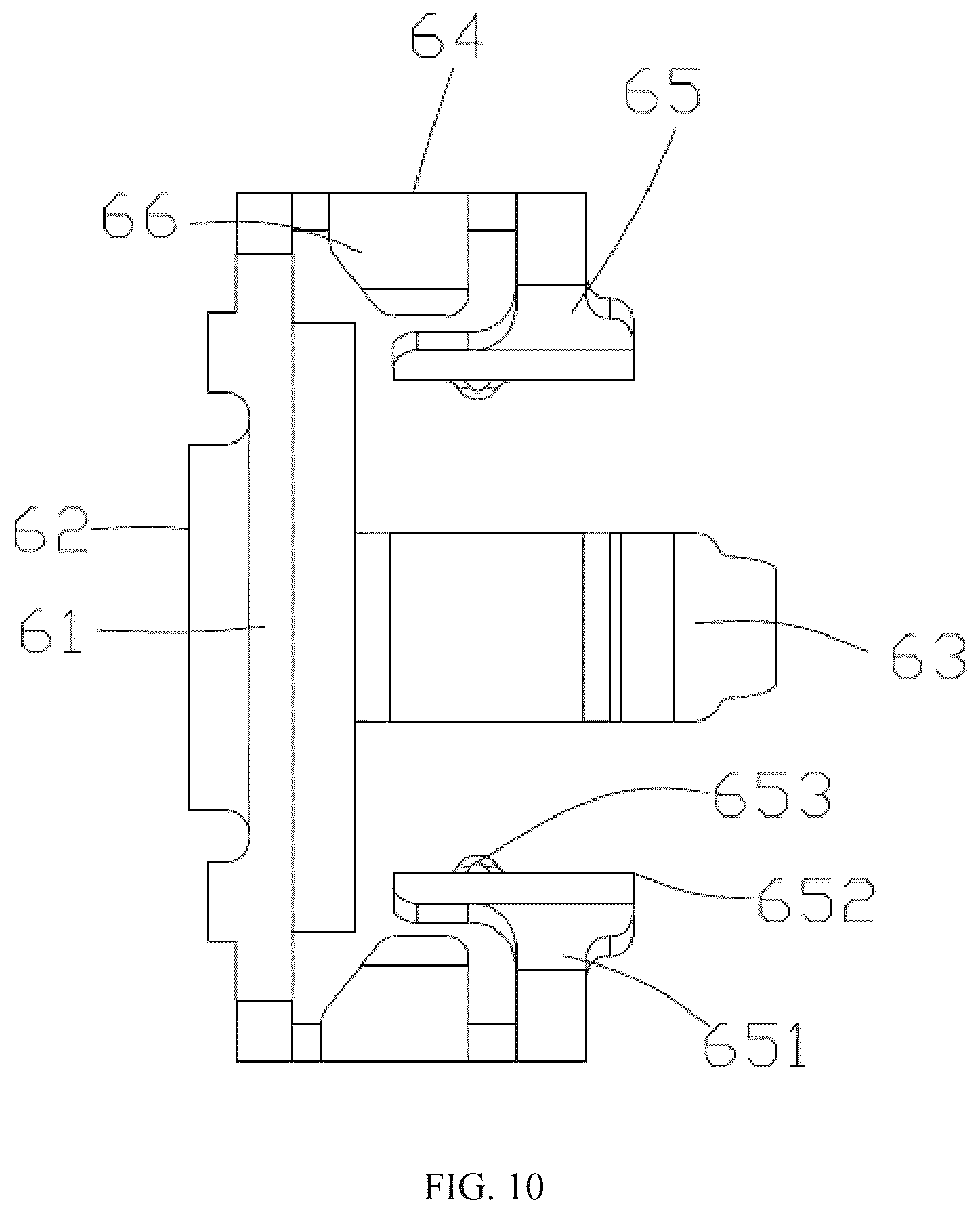 Patent US12308541 Figure 9 – Board-to-board socket