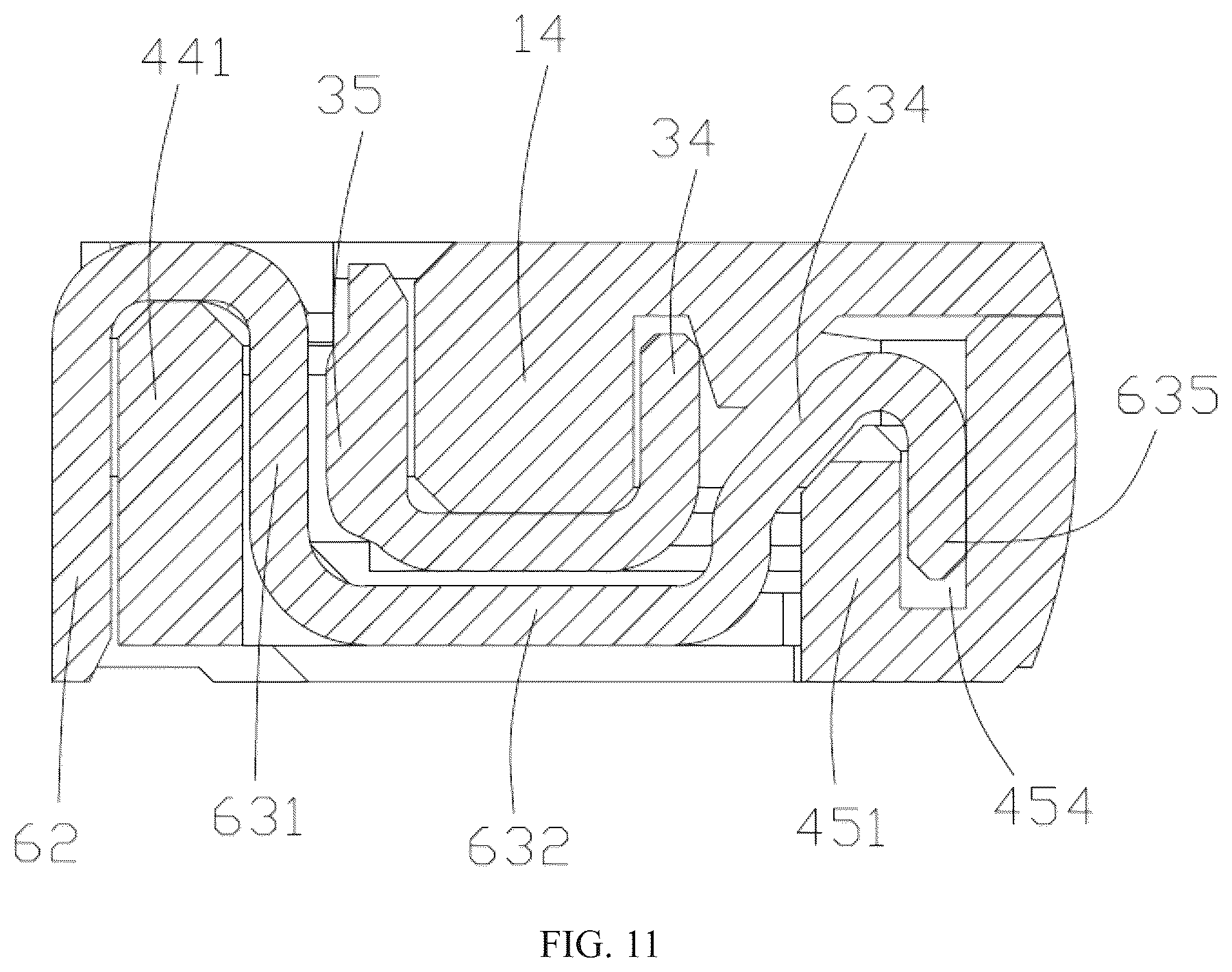 Patent US12308541 Figure 10 – Board-to-board socket