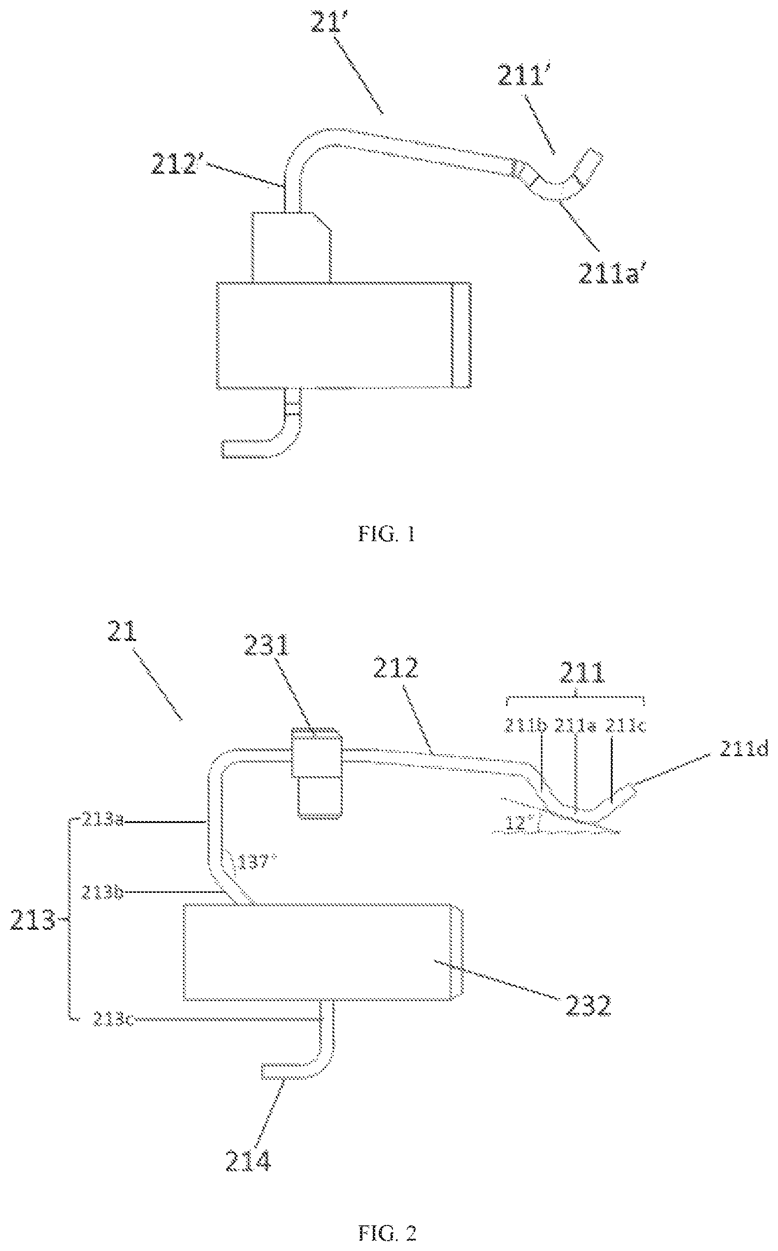 Patent US12308545 Figure 1 – Connector for a circuit board