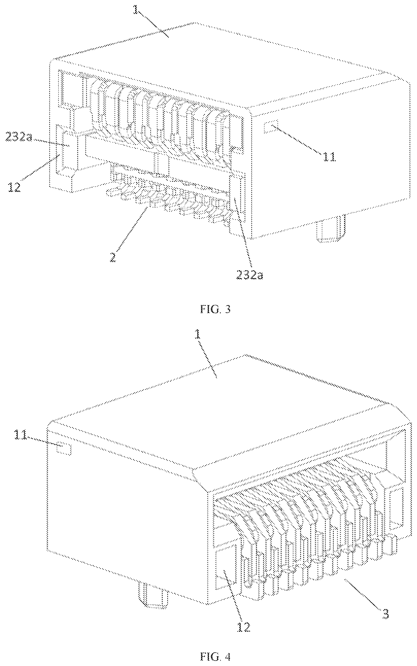 Patent US12308545 Figure 2 – Connector for a circuit board