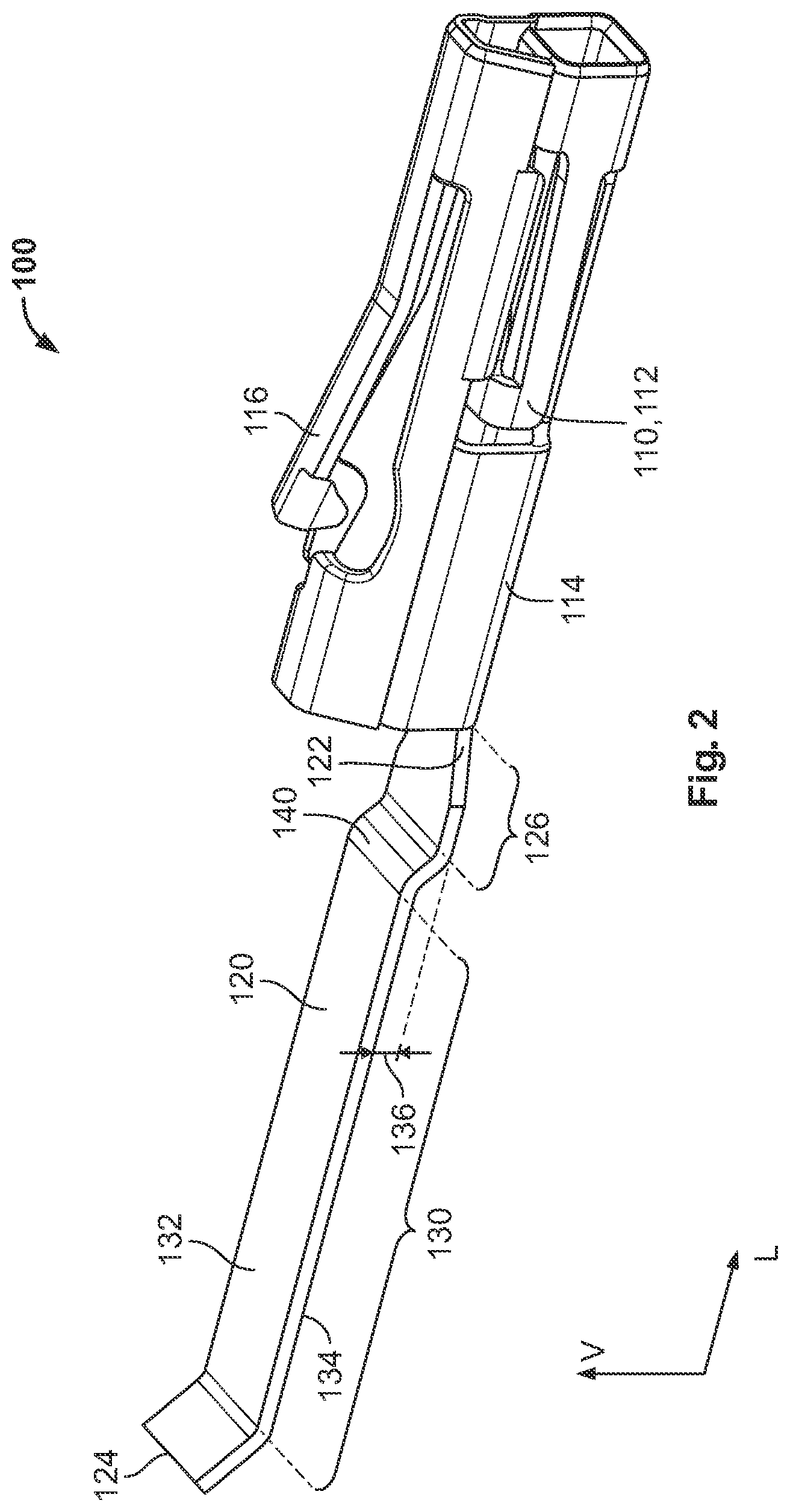 Patent US12308546 Figure 2 – Connector for a flat flexible cable