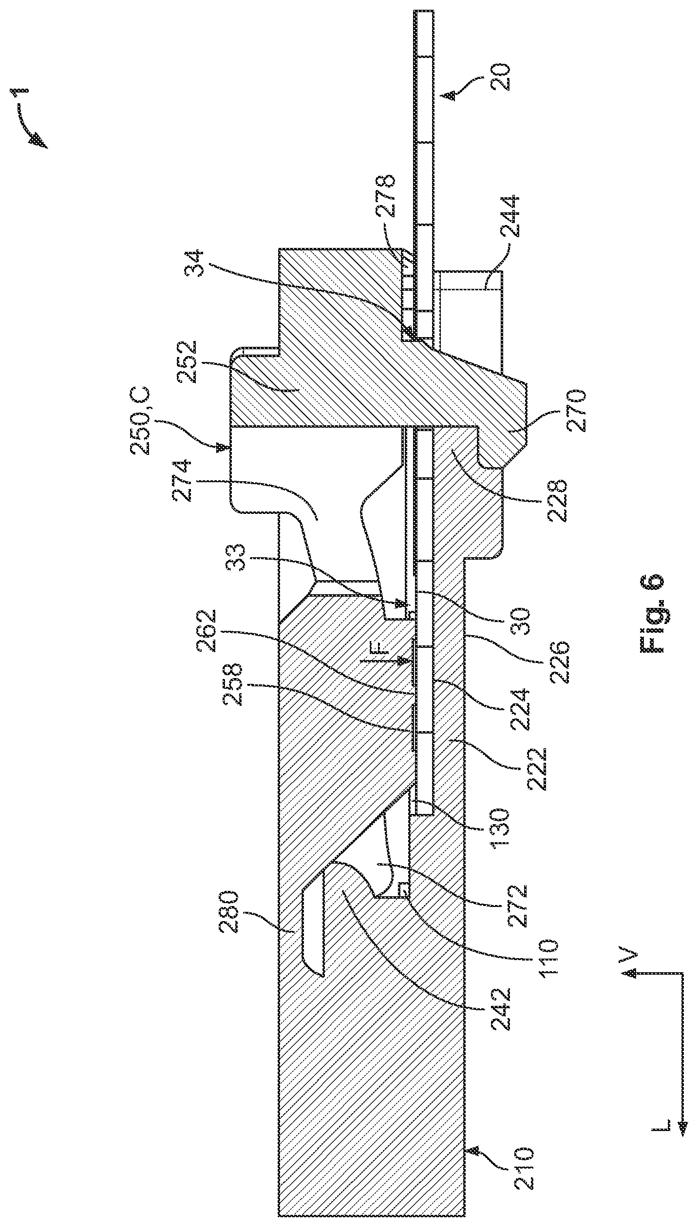 Patent US12308546 Figure 6 – Connector for a flat flexible cable