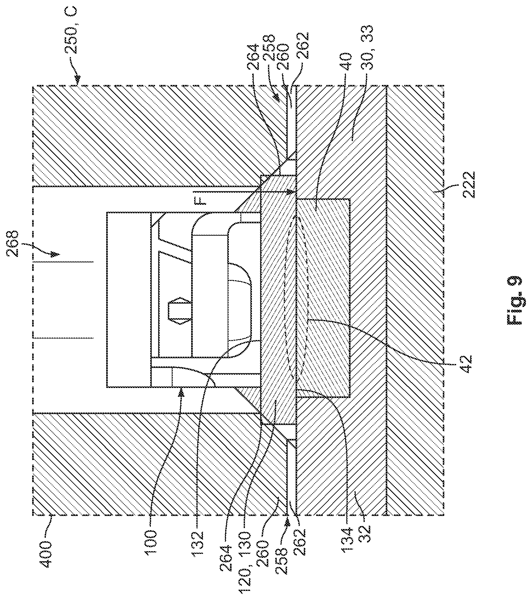Patent US12308546 Figure 9 – Connector for a flat flexible cable