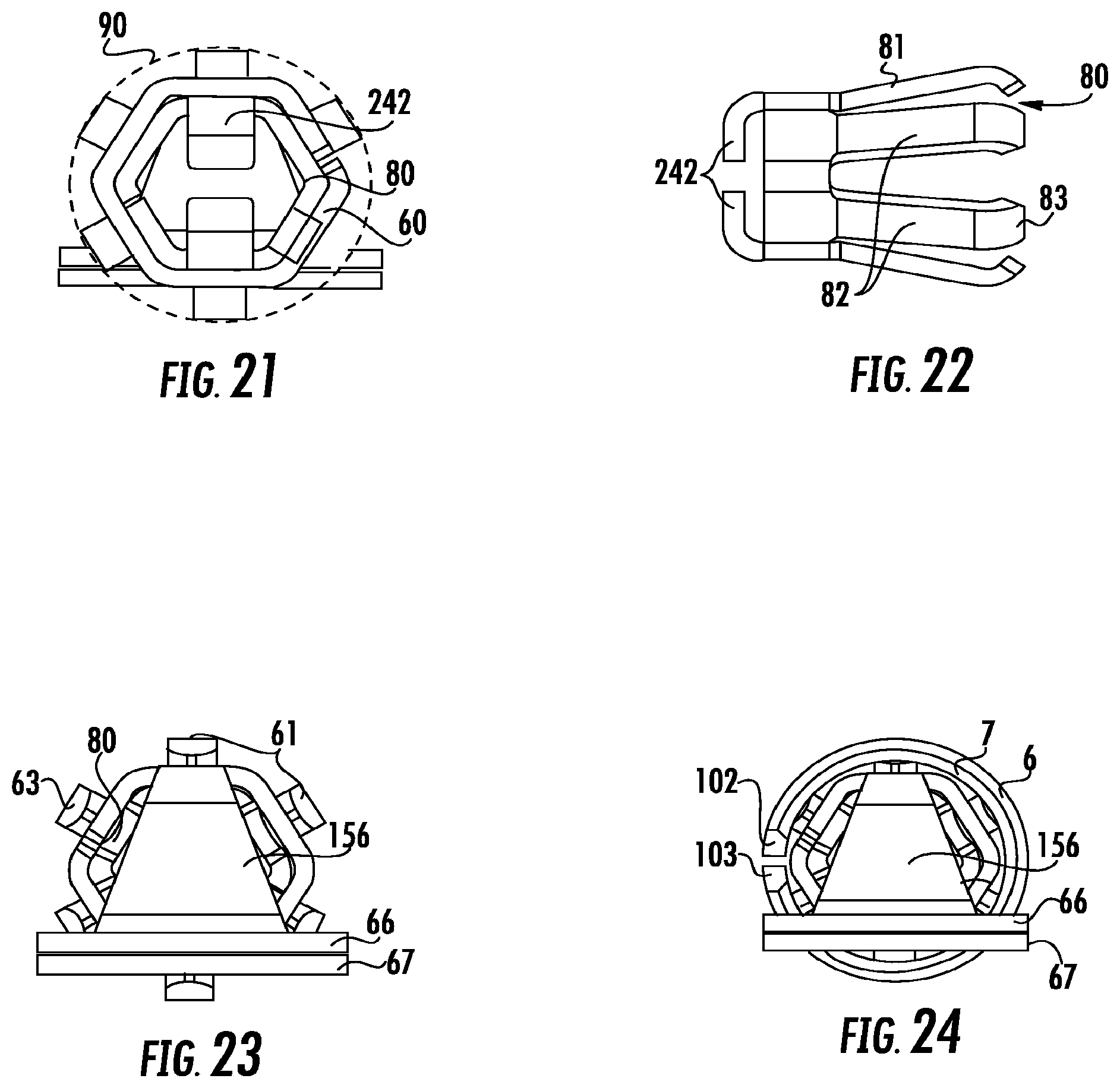 Patent US12308550 Figure 5 – Spring-actuated electrical connector for high-power applications