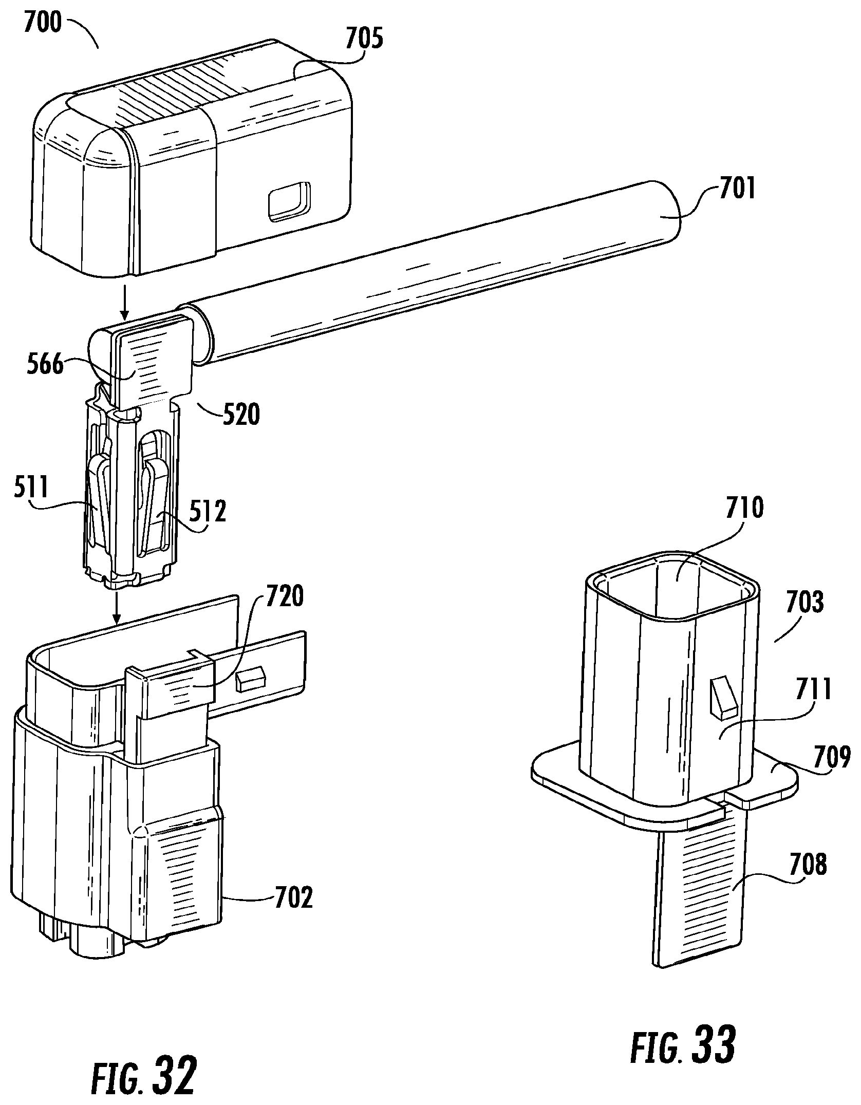 Patent US12308550 Figure 8 – Spring-actuated electrical connector for high-power applications