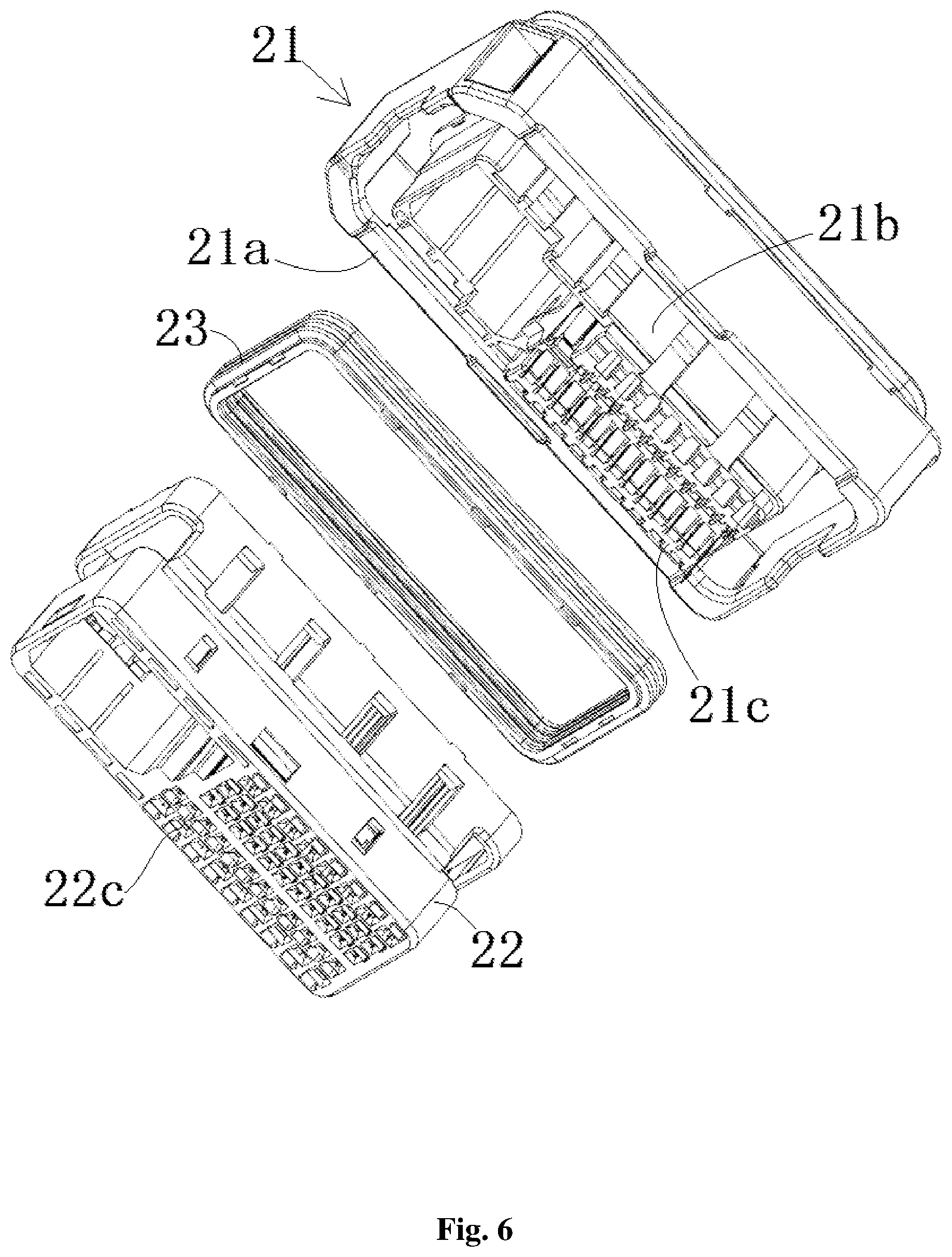 Patent US12308554 Figure 6 – Terminal protector, connector and connector assembly