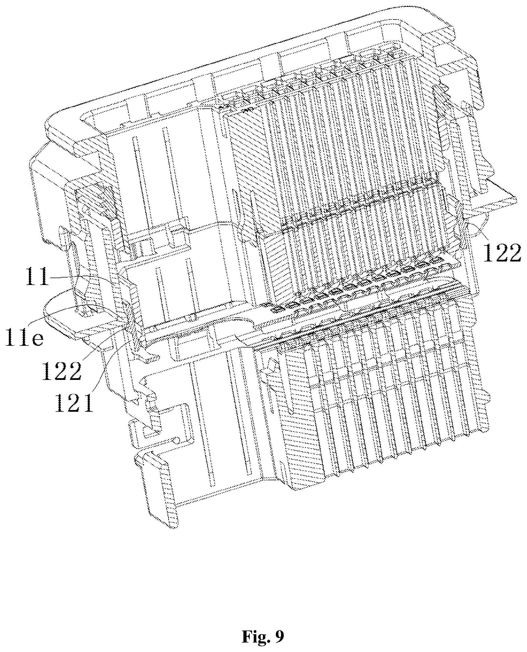 Patent US12308554 Figure 9 – Terminal protector, connector and connector assembly