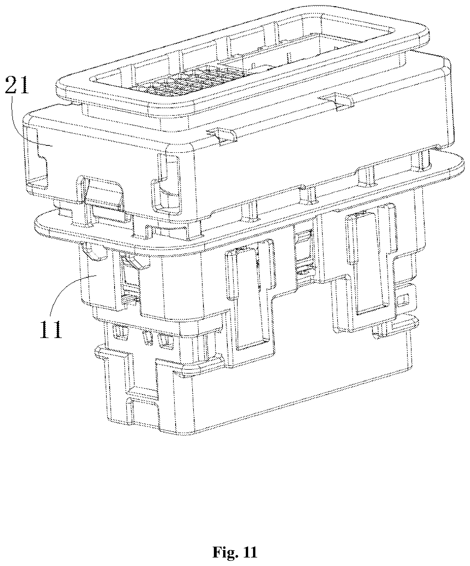 Patent US12308554 Figure 11 – Terminal protector, connector and connector assembly