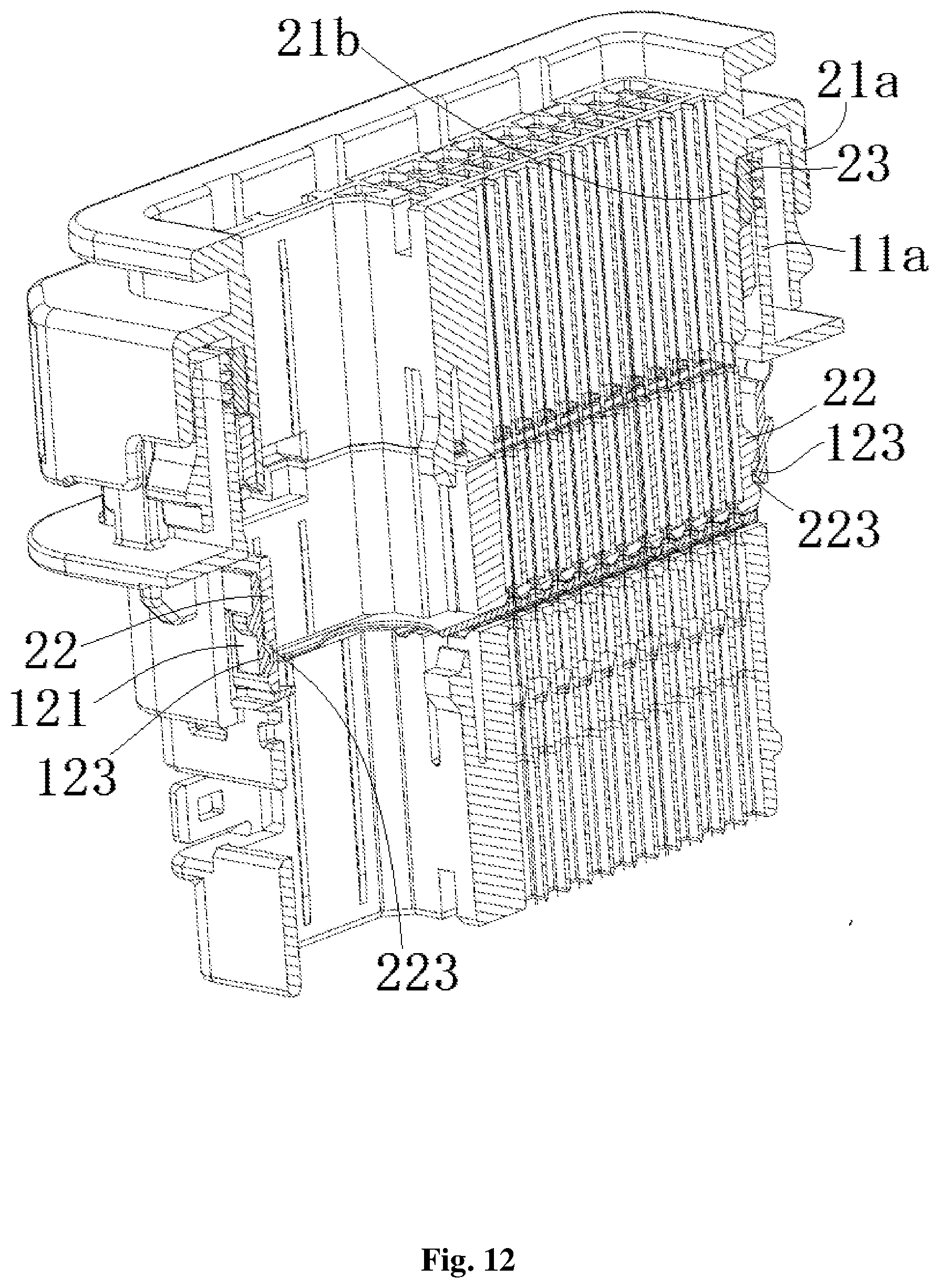 Patent US12308554 Figure 12 – Terminal protector, connector and connector assembly