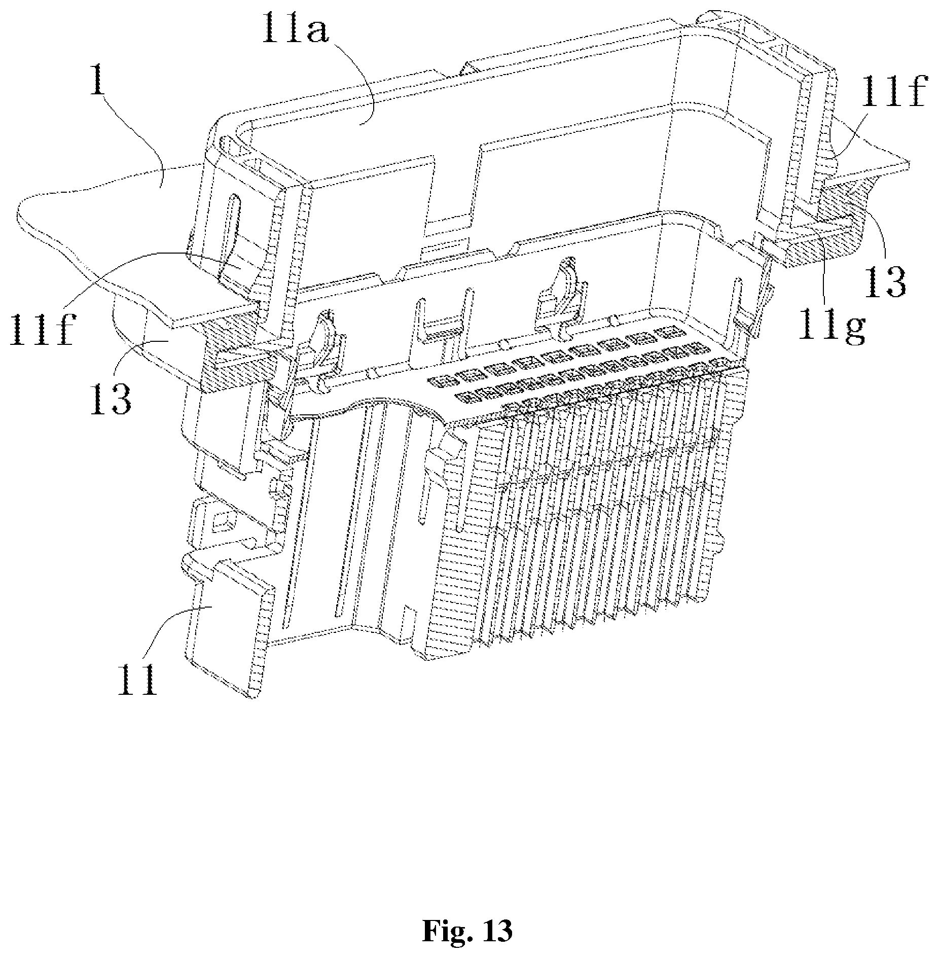 Patent US12308554 Figure 13 – Terminal protector, connector and connector assembly
