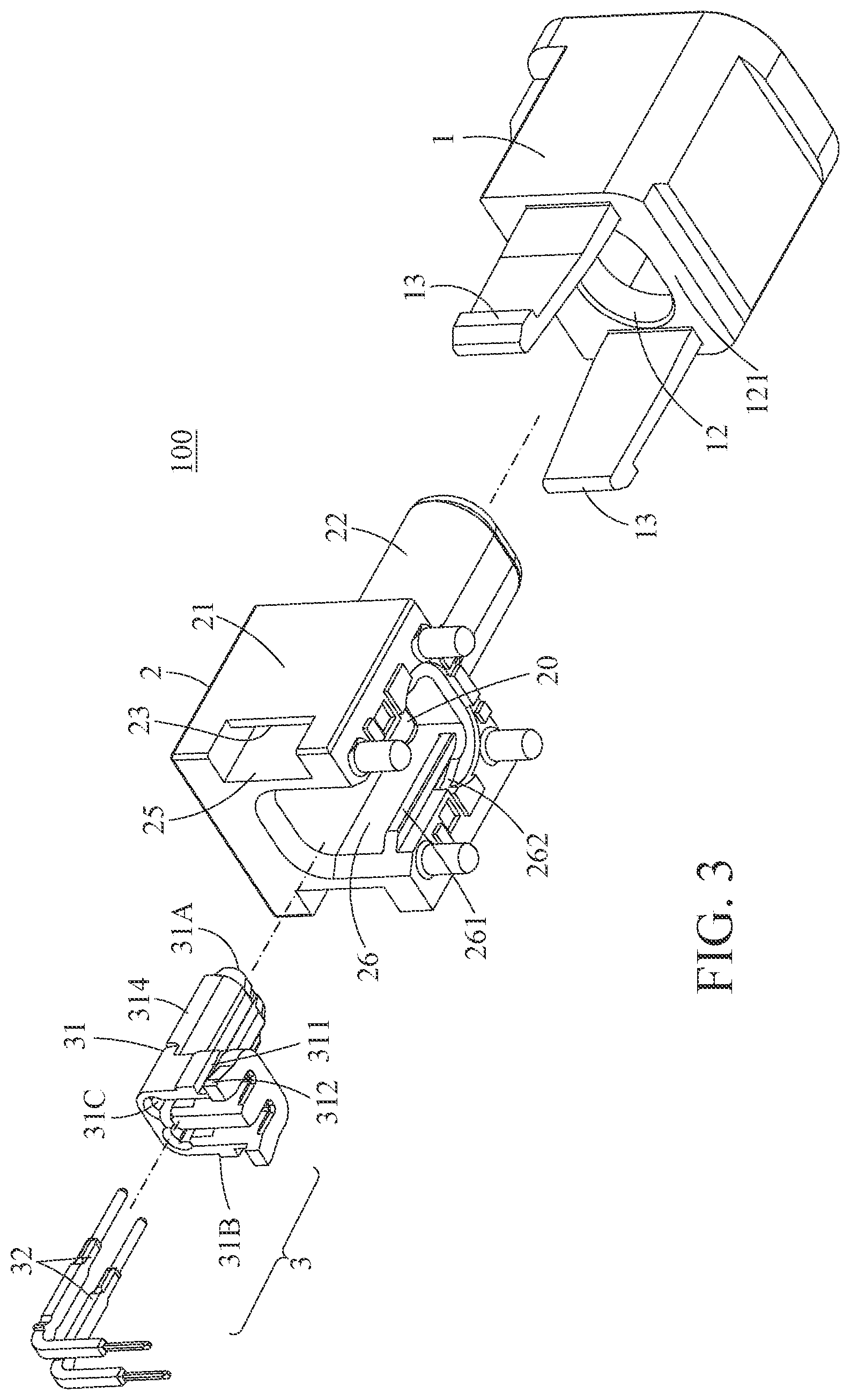 Patent US12308558 Figure 4 – Automotive connector