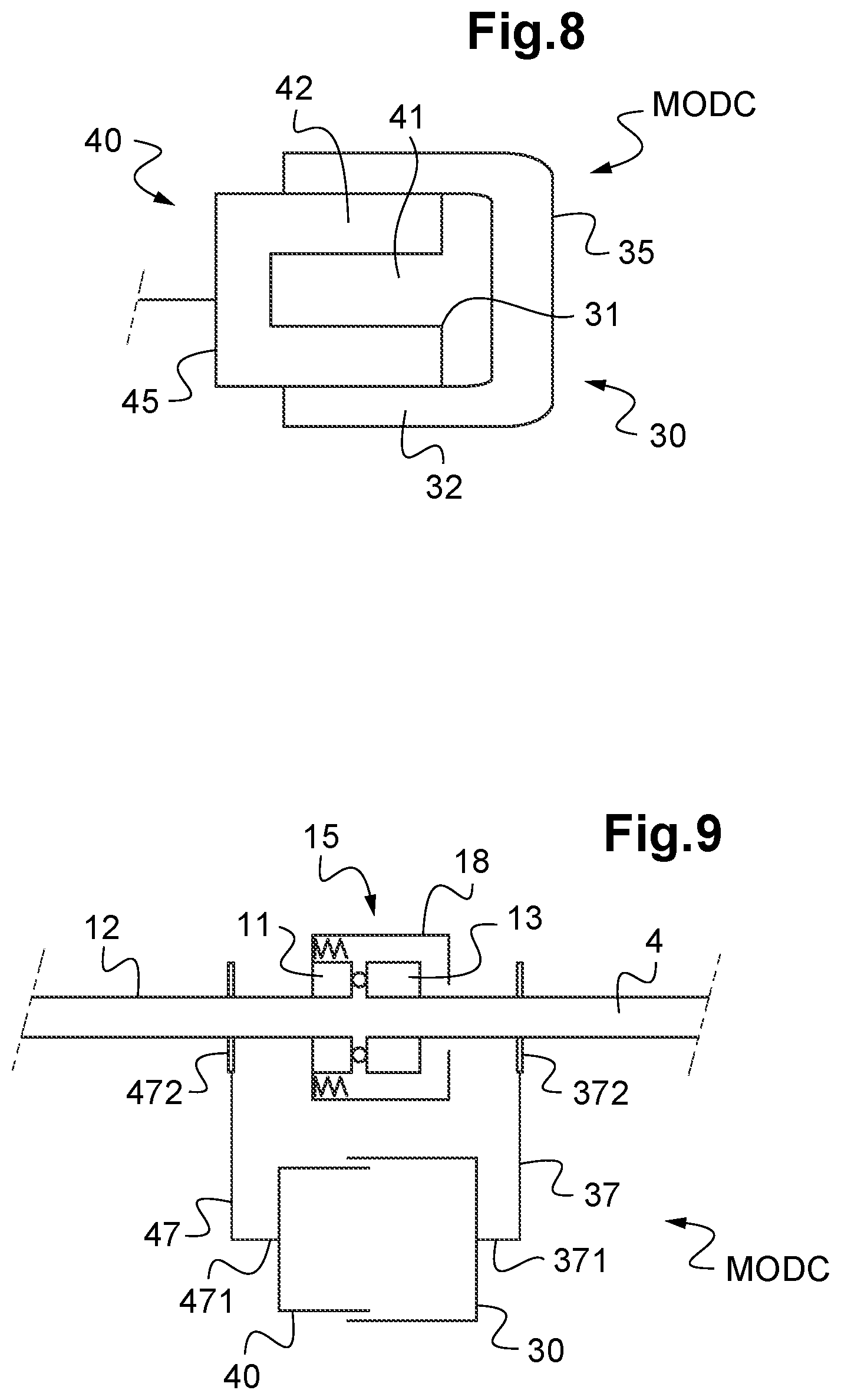 Patent US12308562 Figure 4 – Protective assembly for connectors, system and vehicle provided with such an assembly