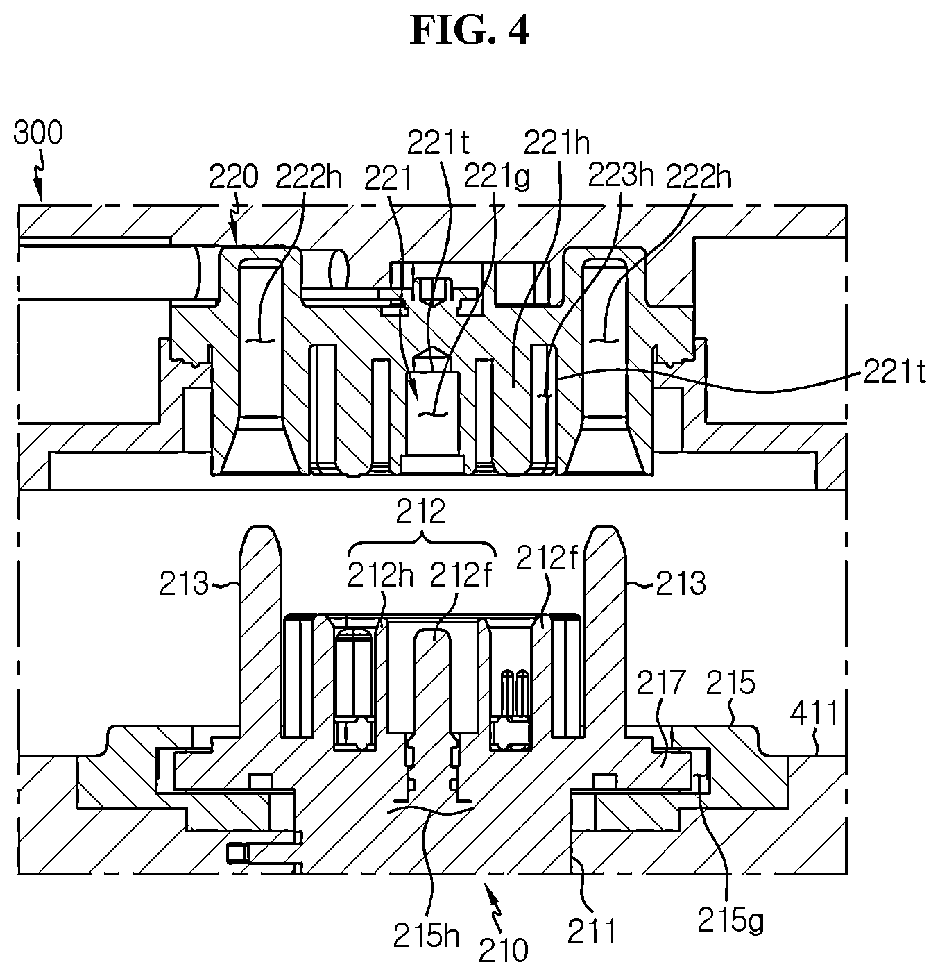 Patent US12308563 Figure 4 – Connector module, battery pack comprising same, vehicle, and connector assembly