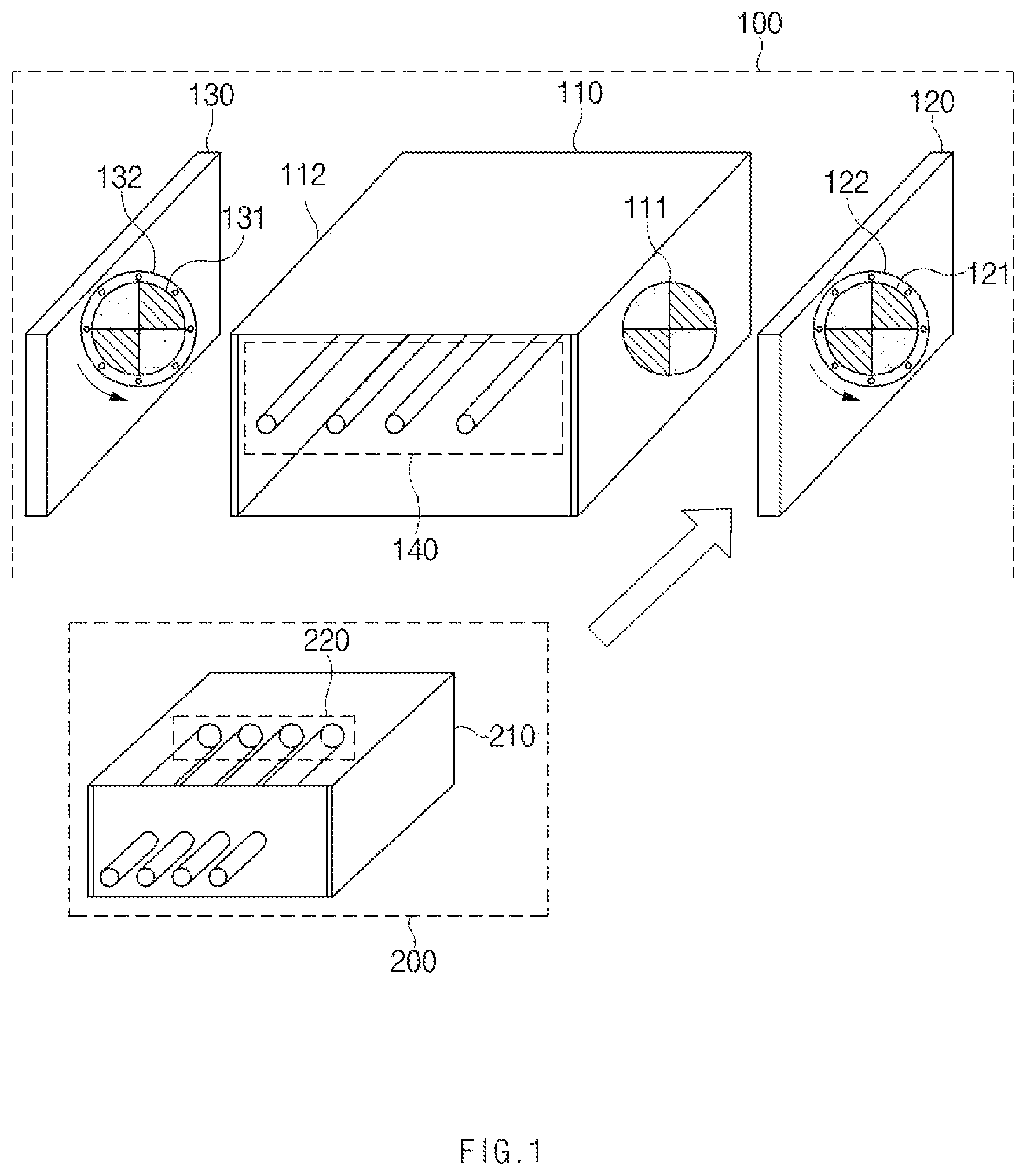 Patent US12308564 Figure 1 – Connector structure including magnet