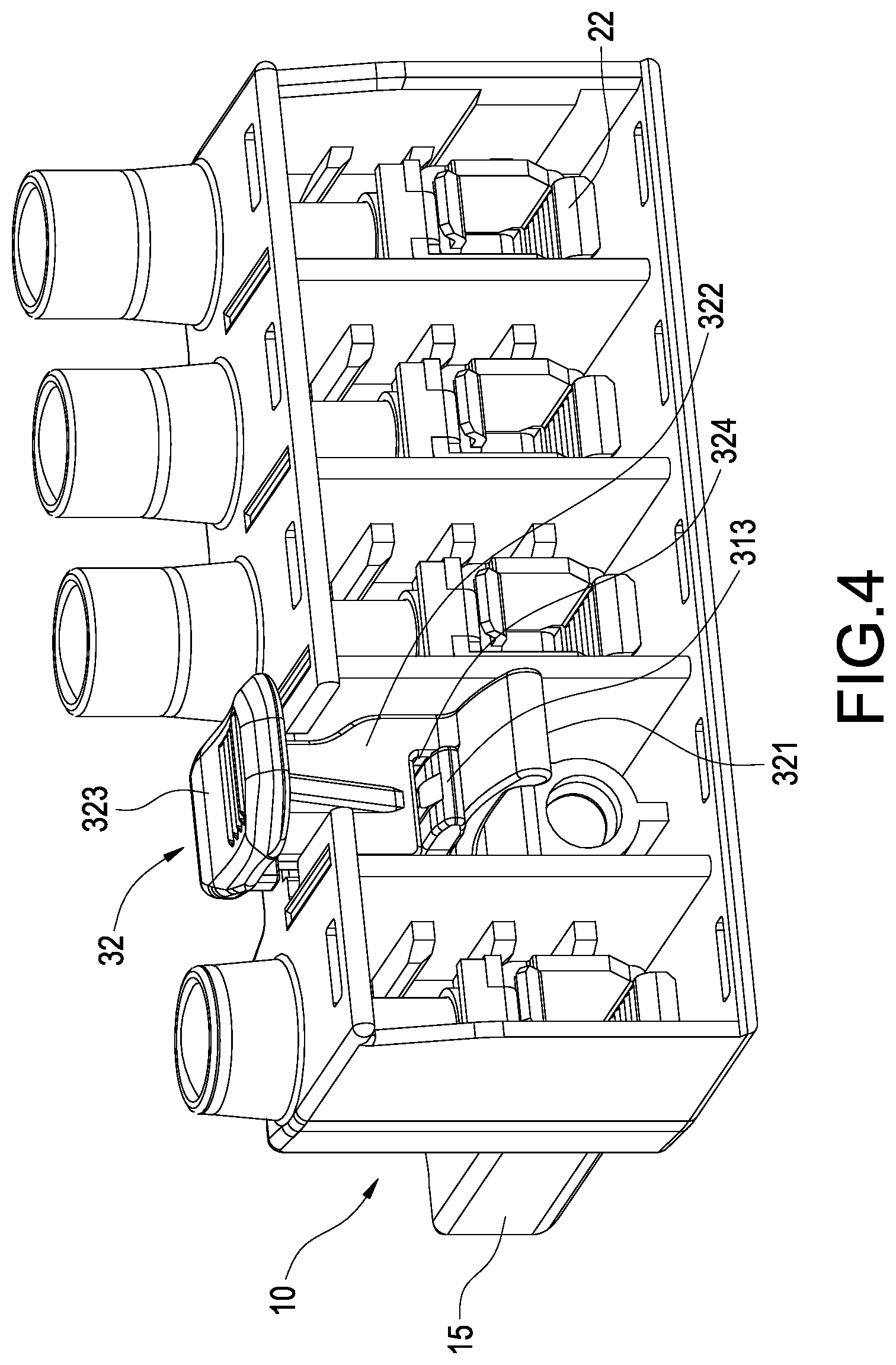 Patent US12308565 Figure 4 – Plug connector