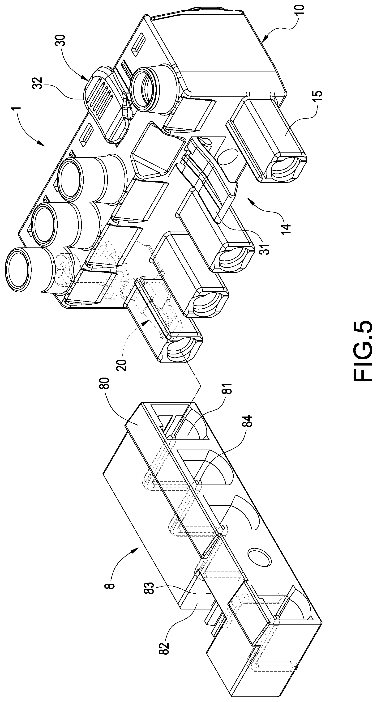 Patent US12308565 Figure 5 – Plug connector