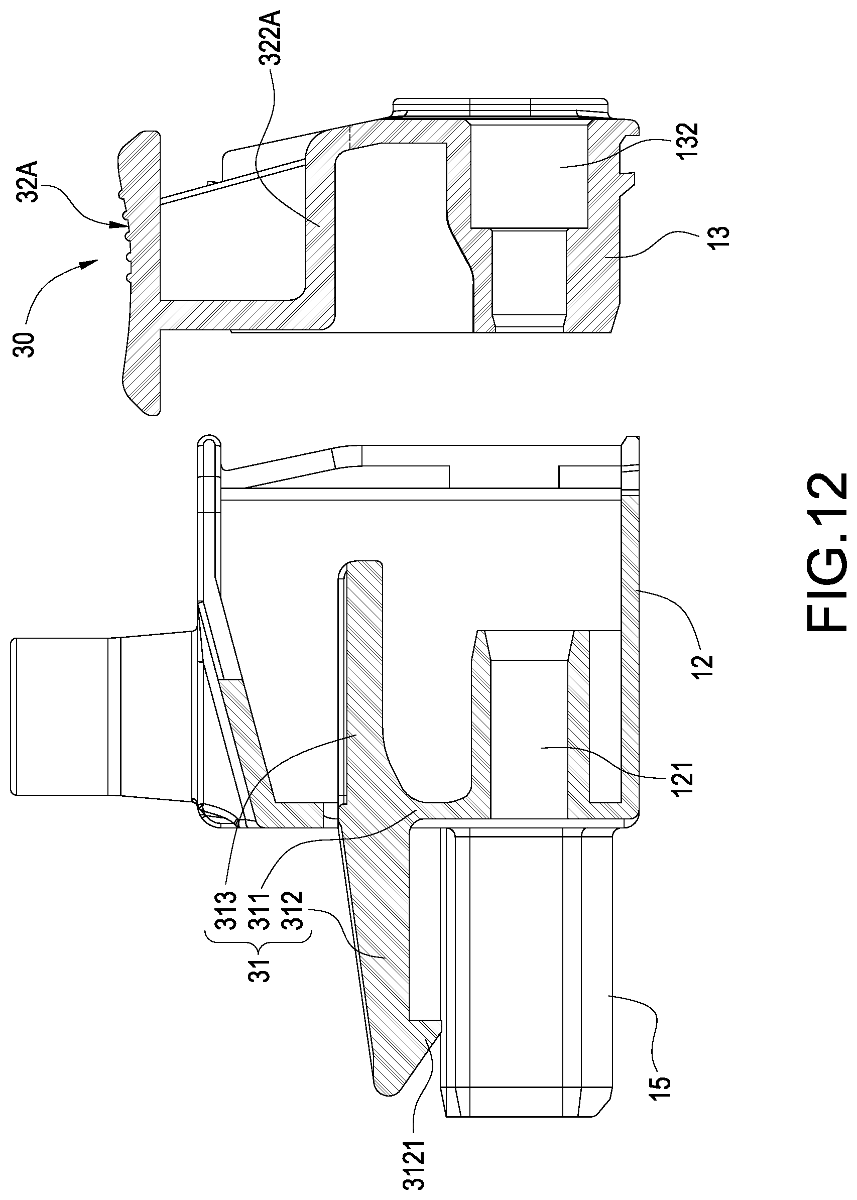 Patent US12308565 Figure 12 – Plug connector