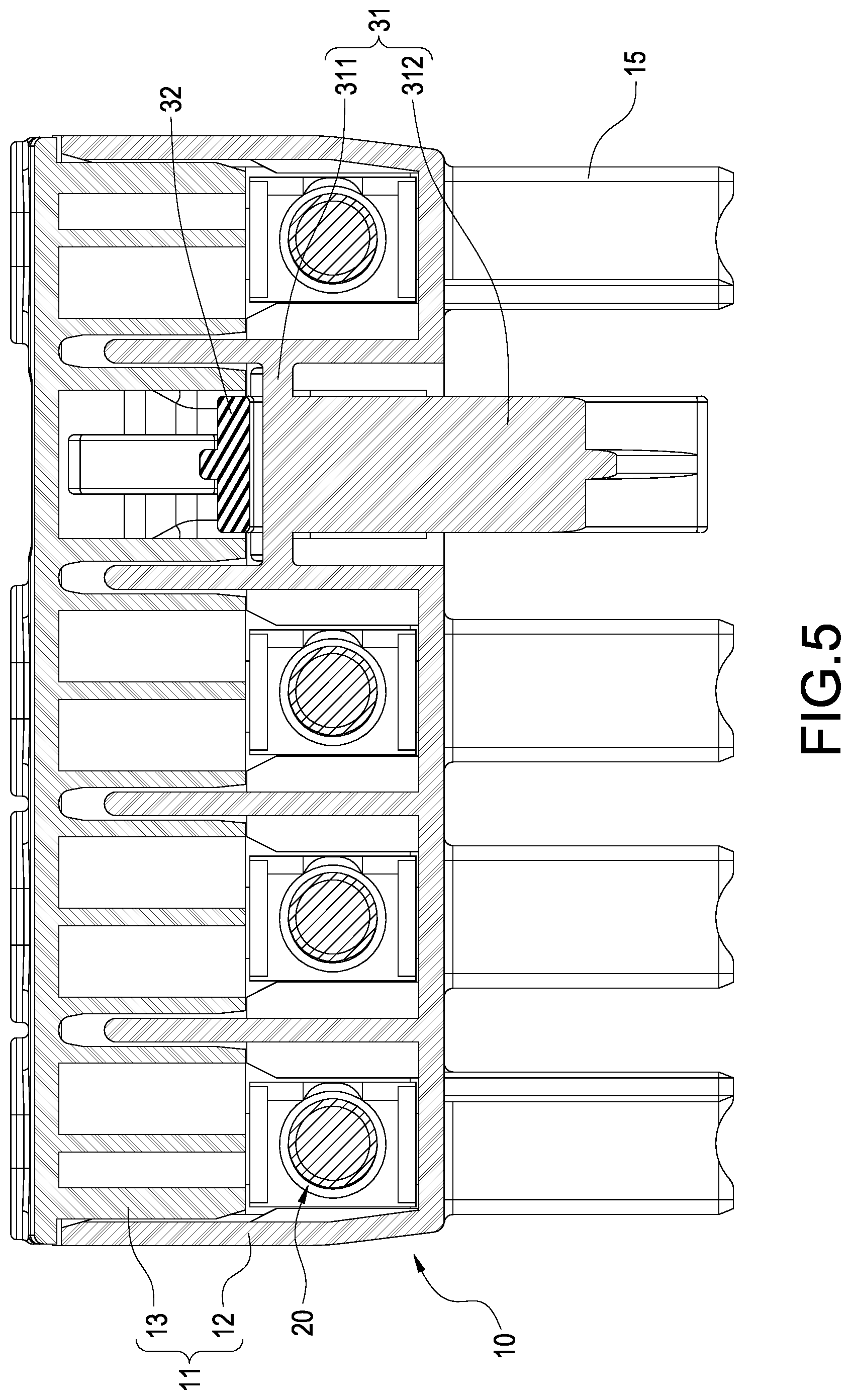 Patent US12308566 Figure 5 – Plug connector
